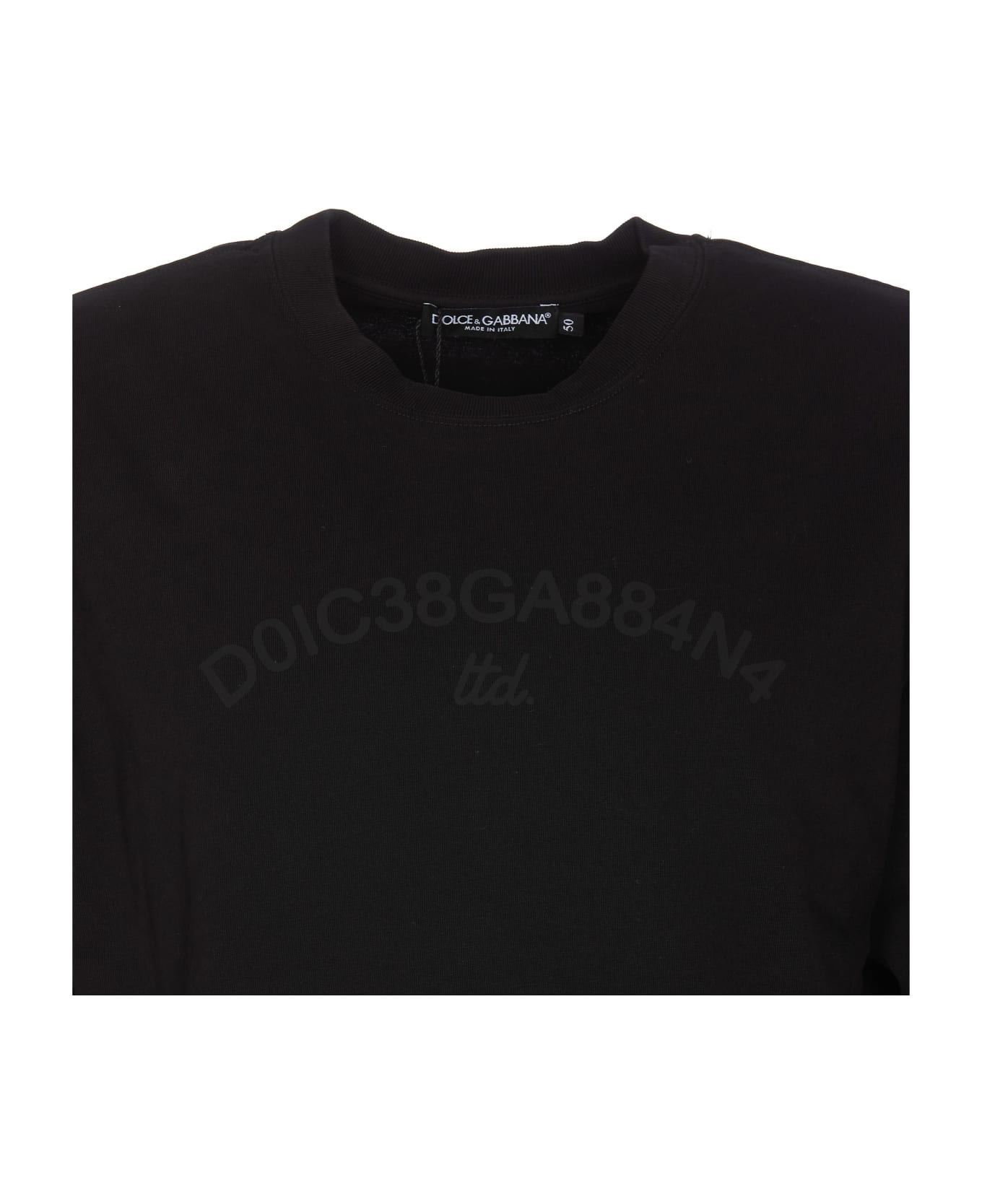 Dolce & Gabbana Crew-neck T-shirt - Black