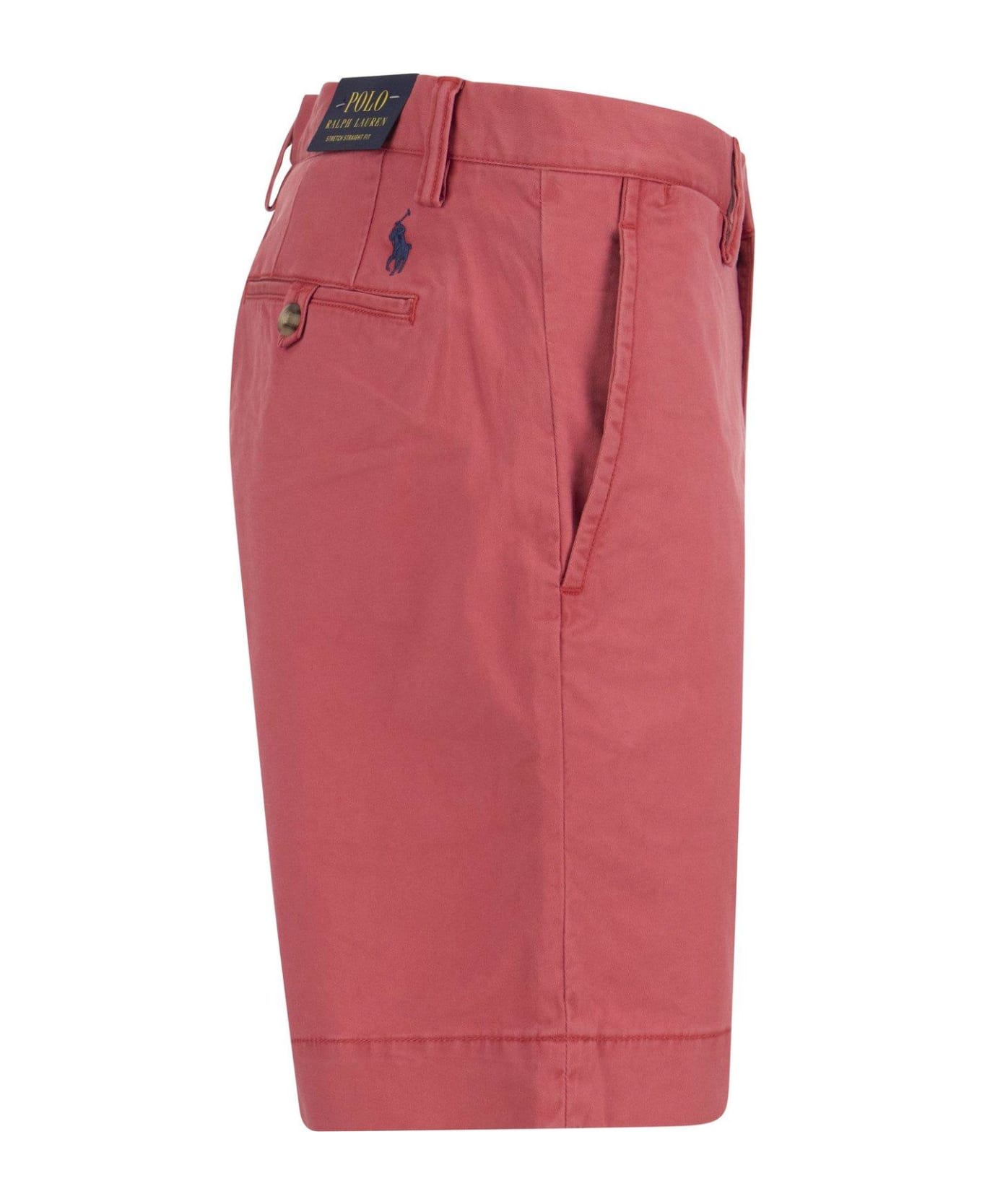 Ralph Lauren Knee-length Chino Shorts - Nantucket Red