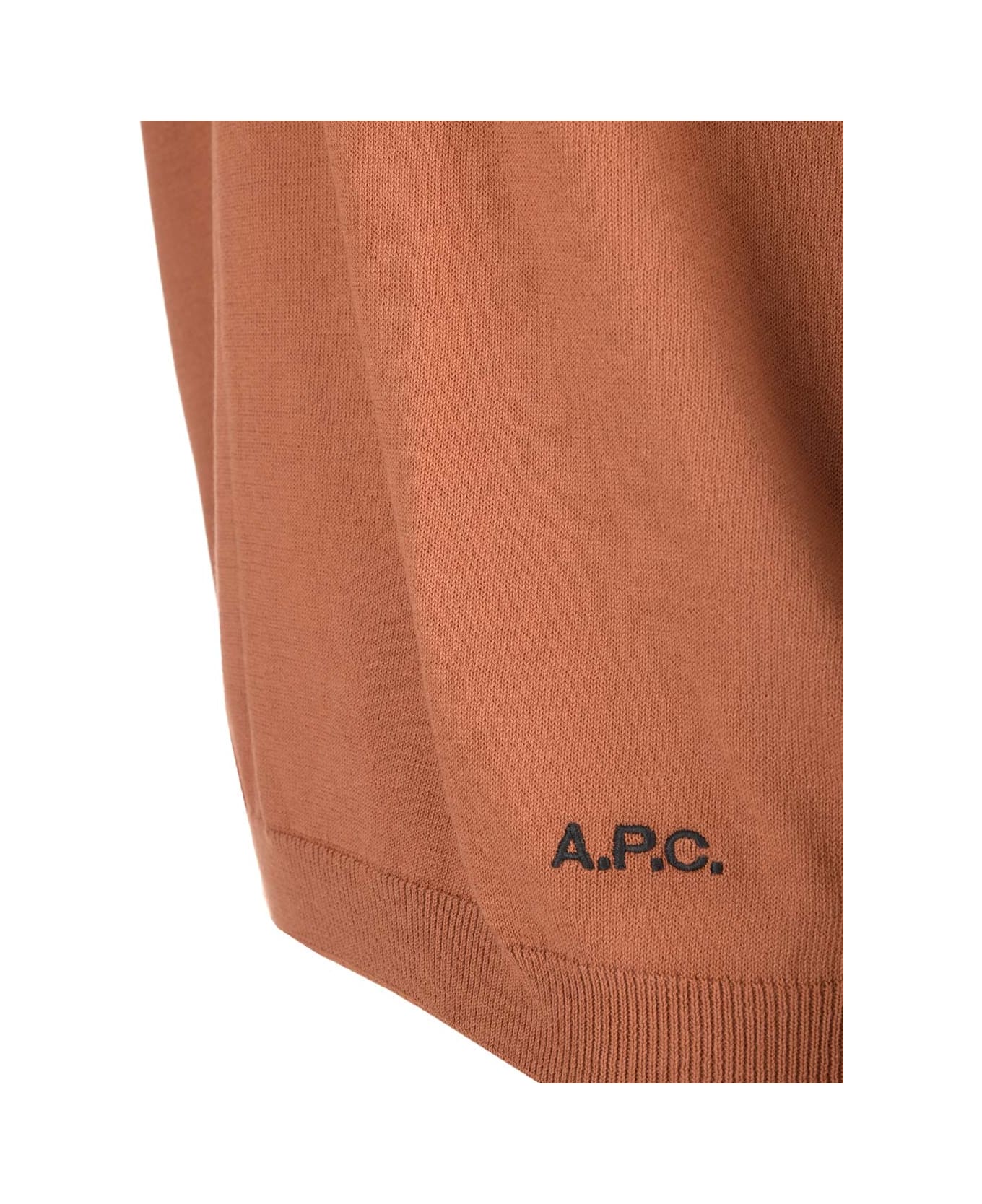 A.P.C. Jacky Polo Shirt - Brown