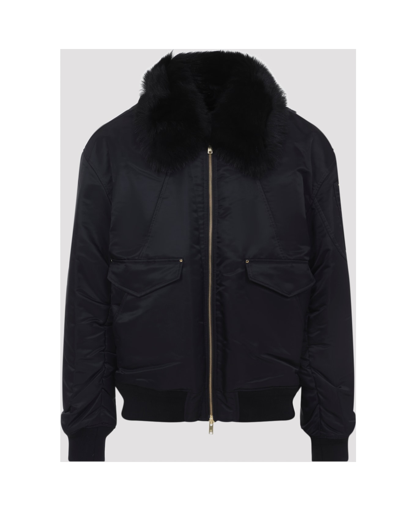 Moose Knuckles Lugo Gold Bomber - Blk W Blk