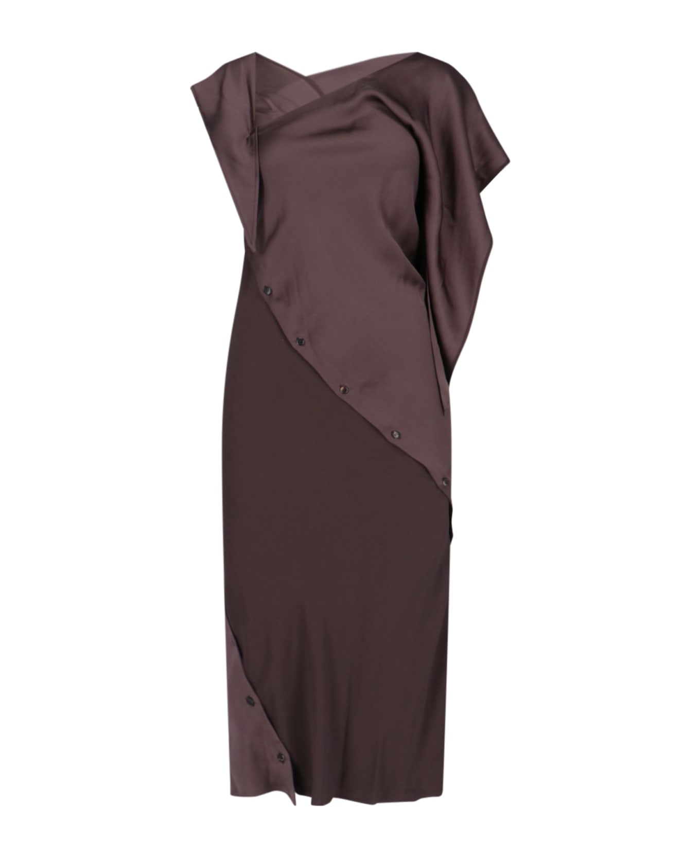 Setchu 
origami
 Maxi Dress - Brown