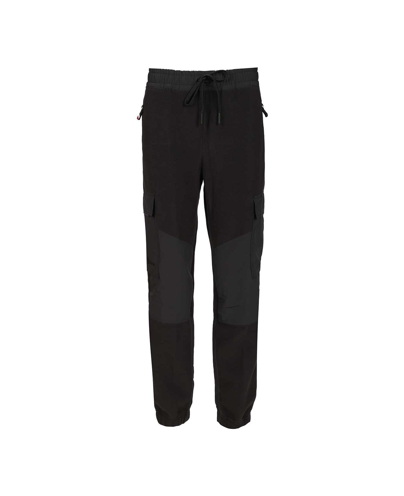 Moncler Grenoble Sweat Bottoms - BLACK