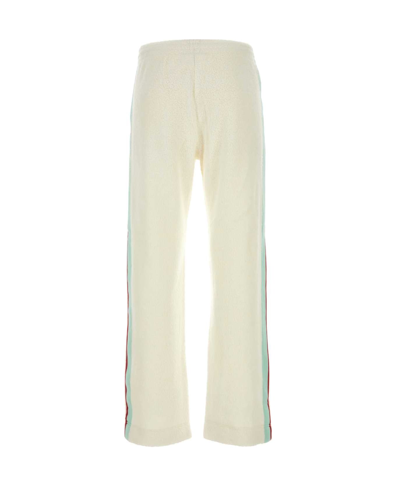 Casablanca Ivory Terry Joggers - OFFWHITE