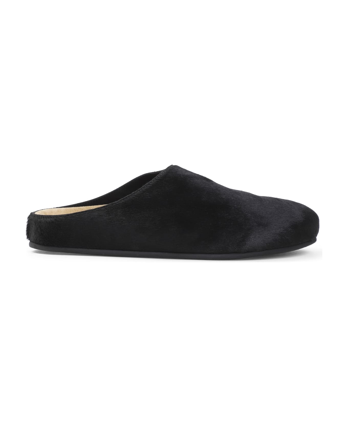 The Row Hugo Slides - Blk Black