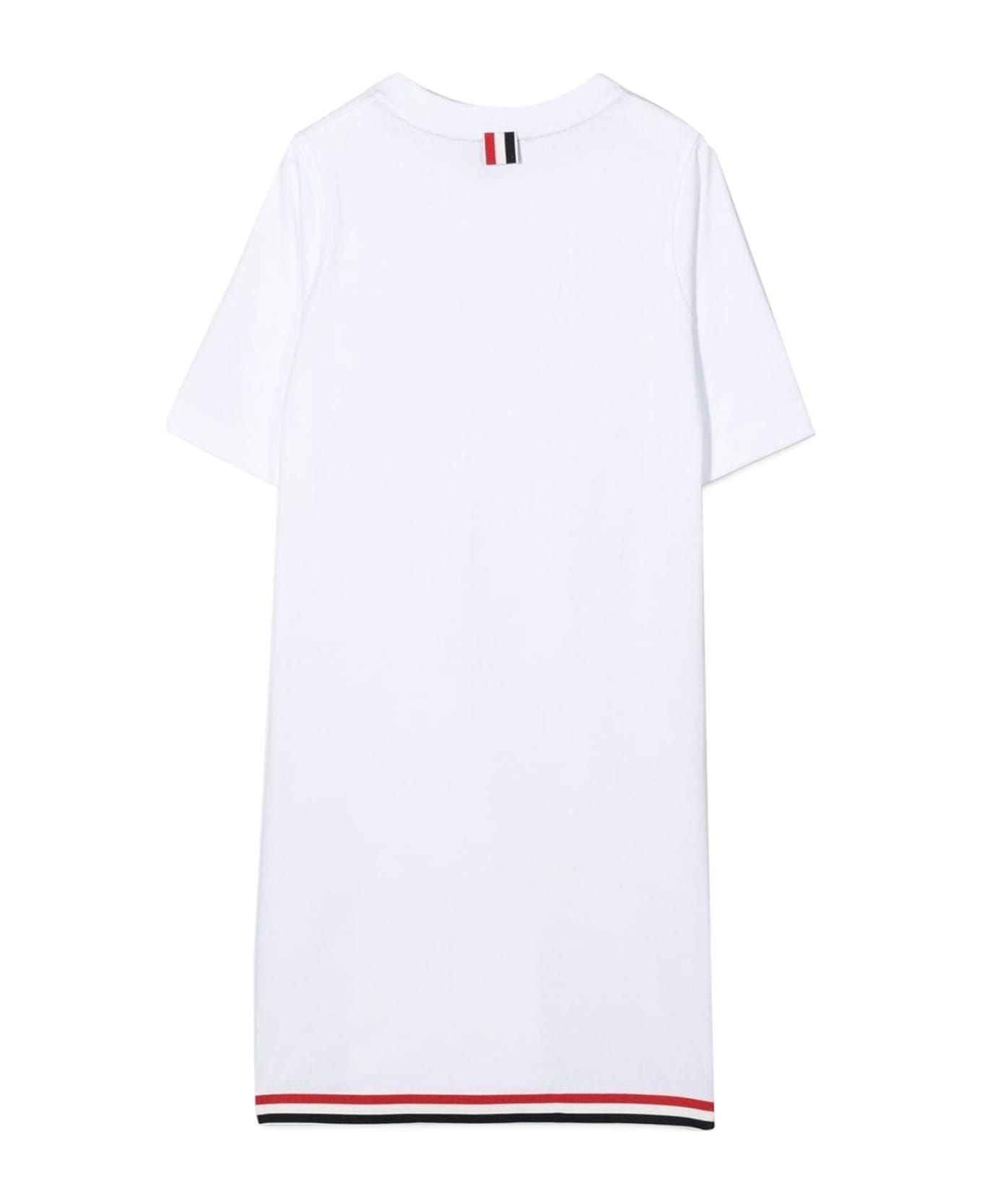 Thom Browne A Line T-shirtdress - BIANCO