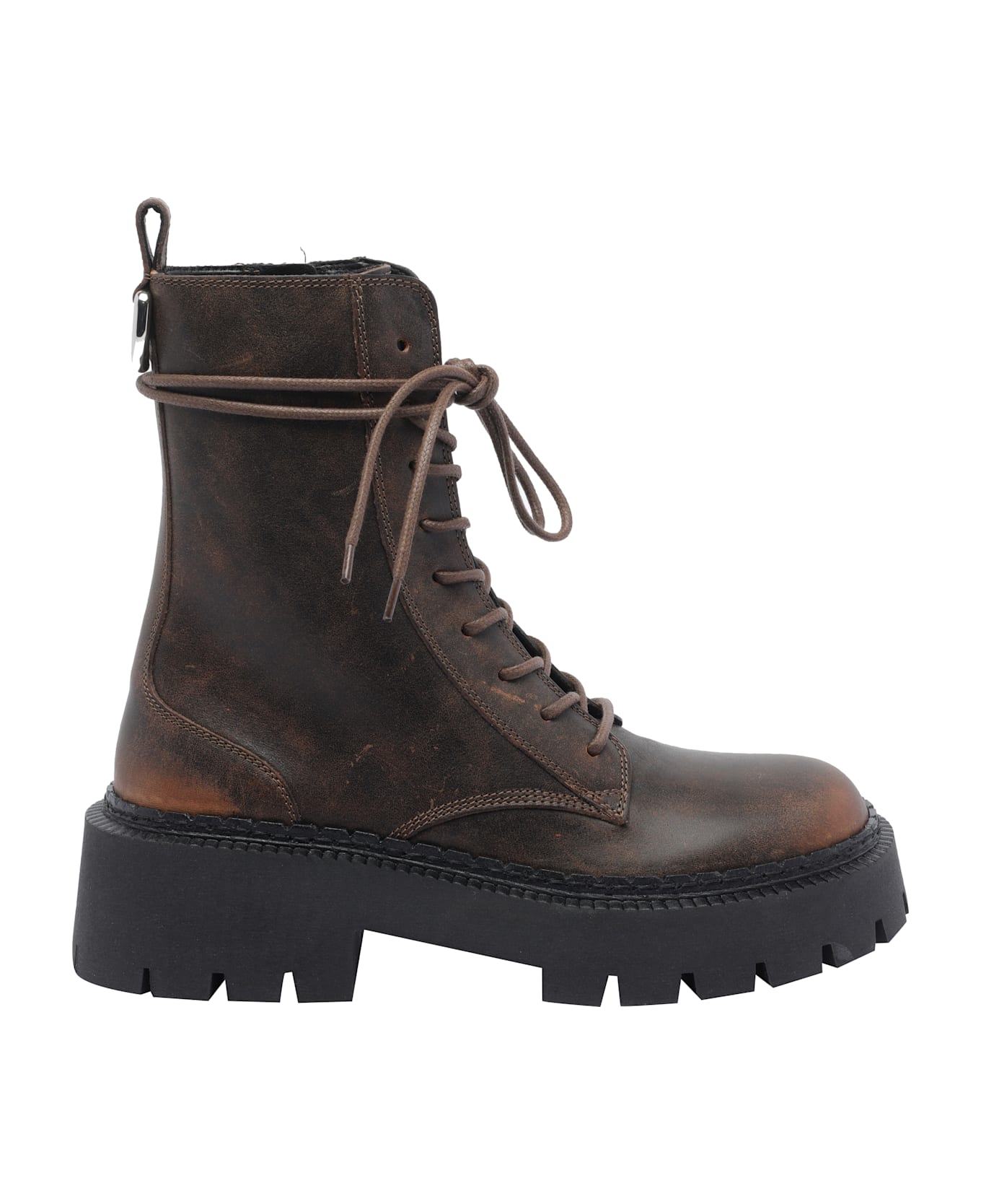 Vic Matié Saddle Booties - Brown