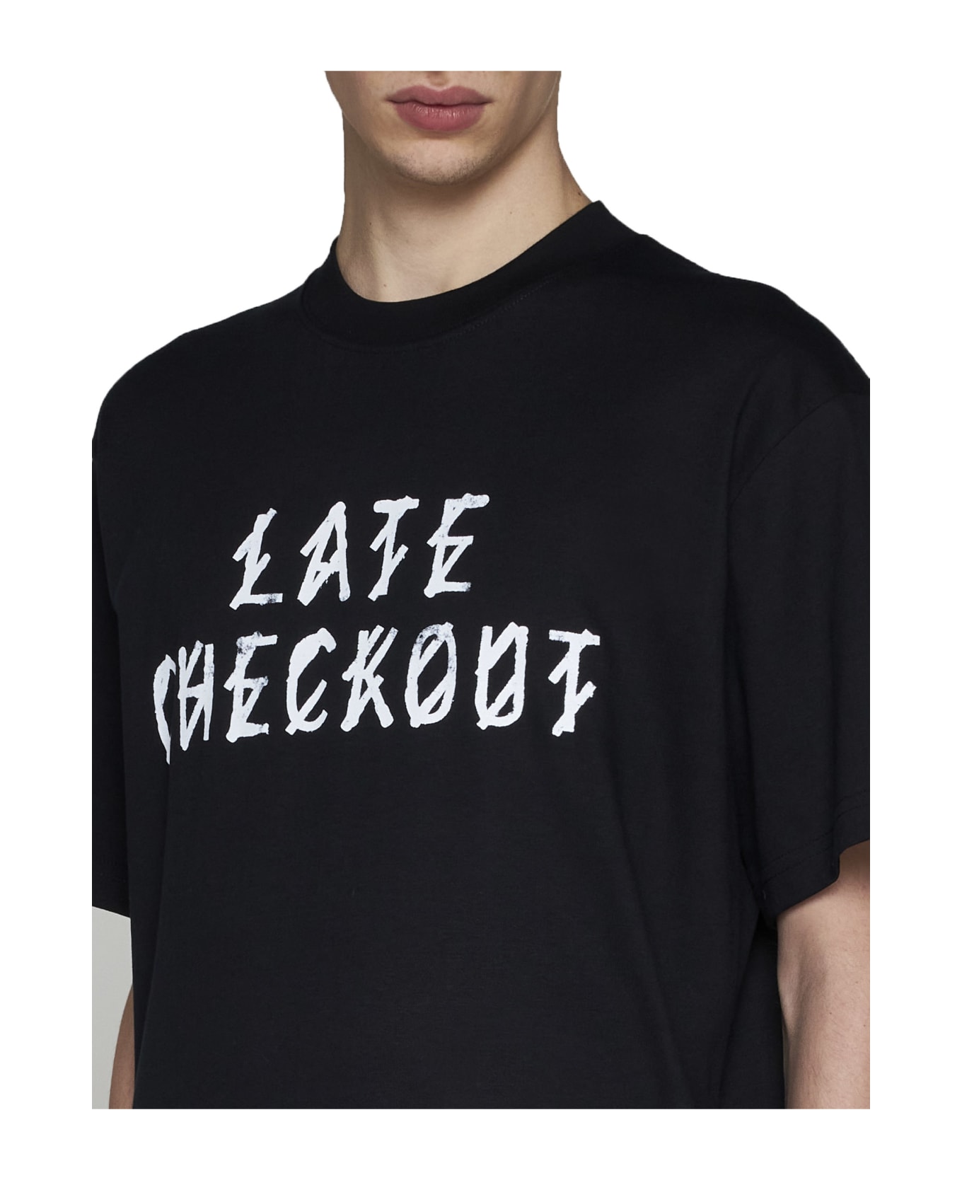 44 Label Group T-Shirt - Balck+late checkout シャツ
