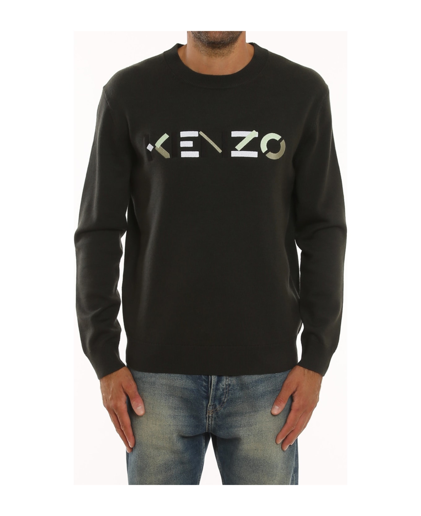 Kenzo Wool Sweater - Green
