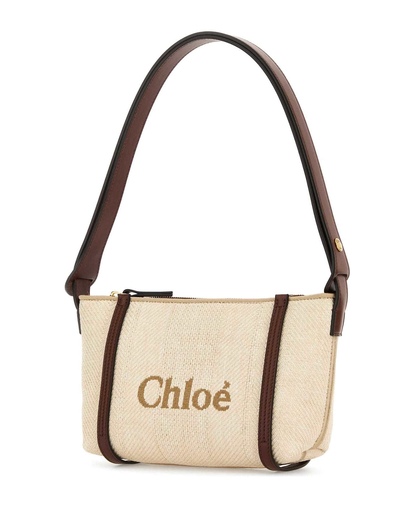 Chloé Sand Canvas Carry Shoulder Bag - HOTSAND