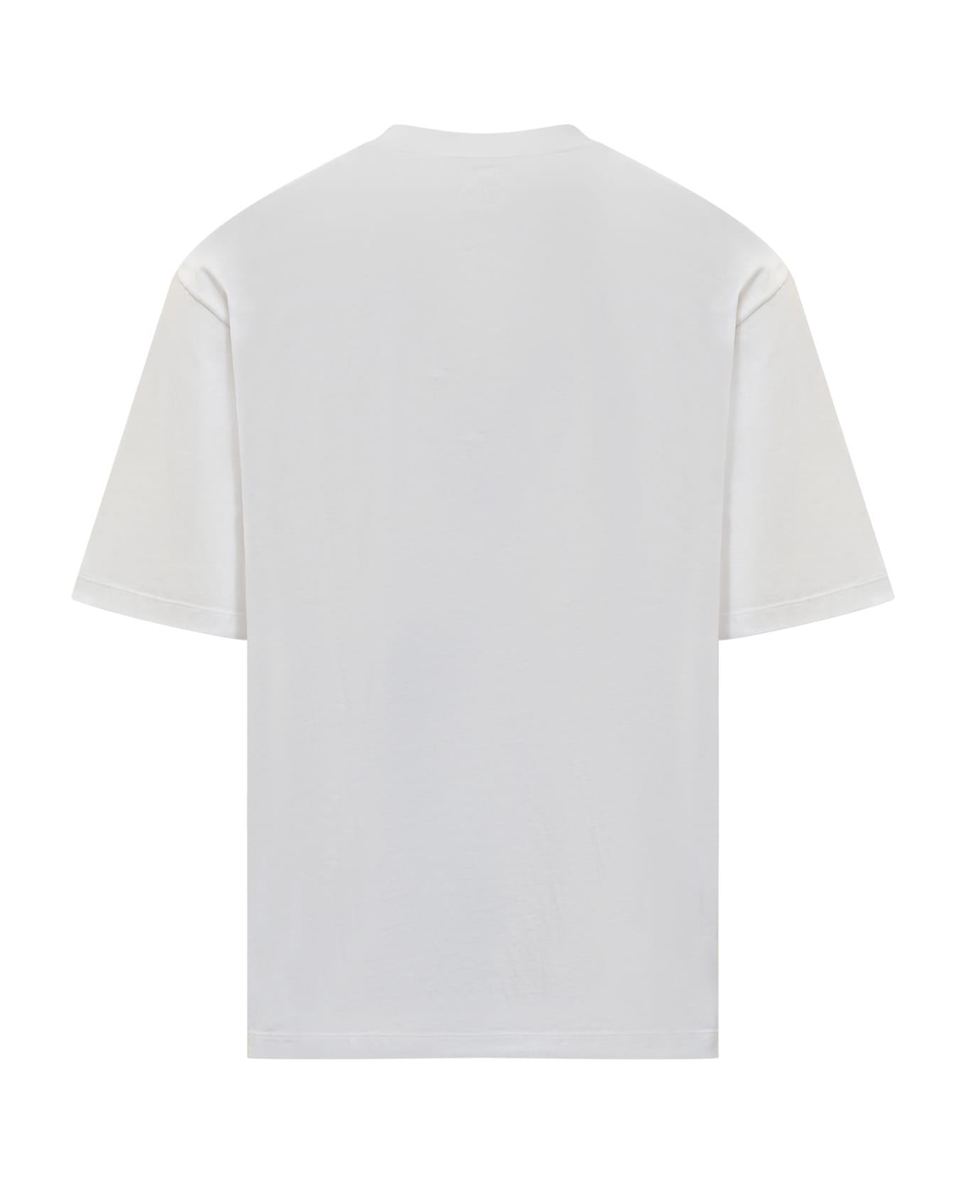 Dsquared2 Logo-print Round Neck T-shirt - WHITE