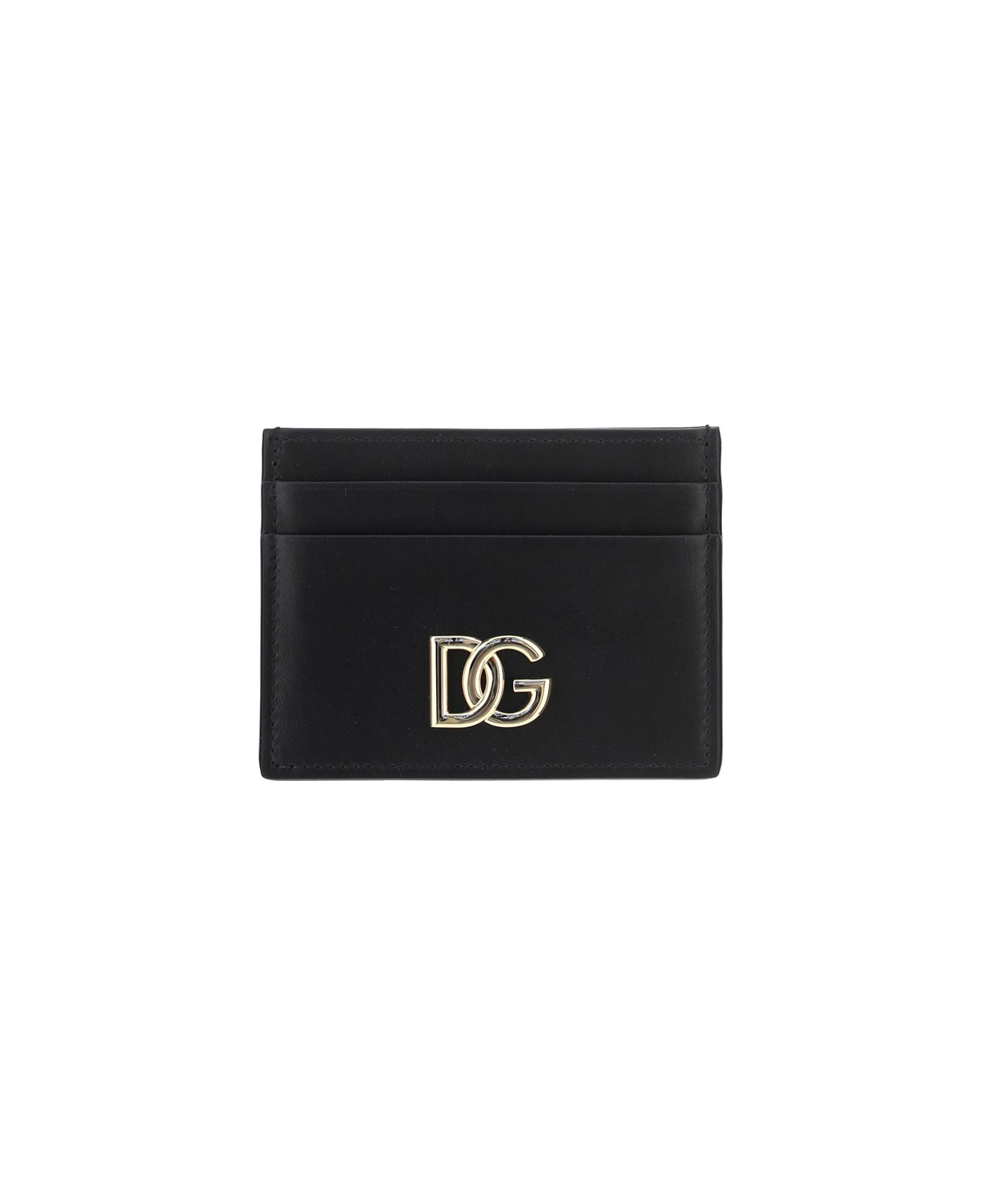 Dolce & Gabbana Smooth Leather Card Case - Nero 財布