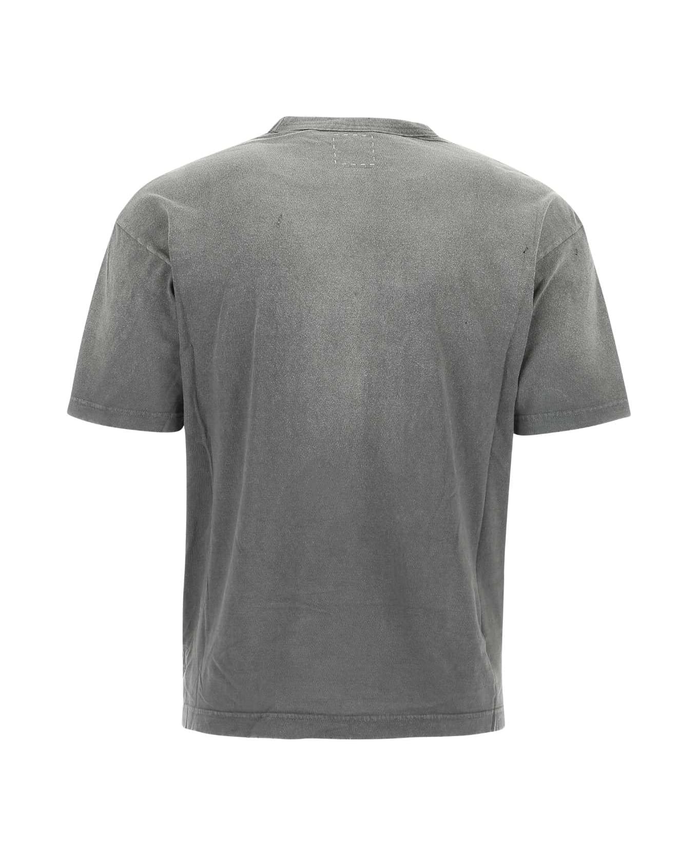 Visvim Grey Cotton T-shirt - GREY