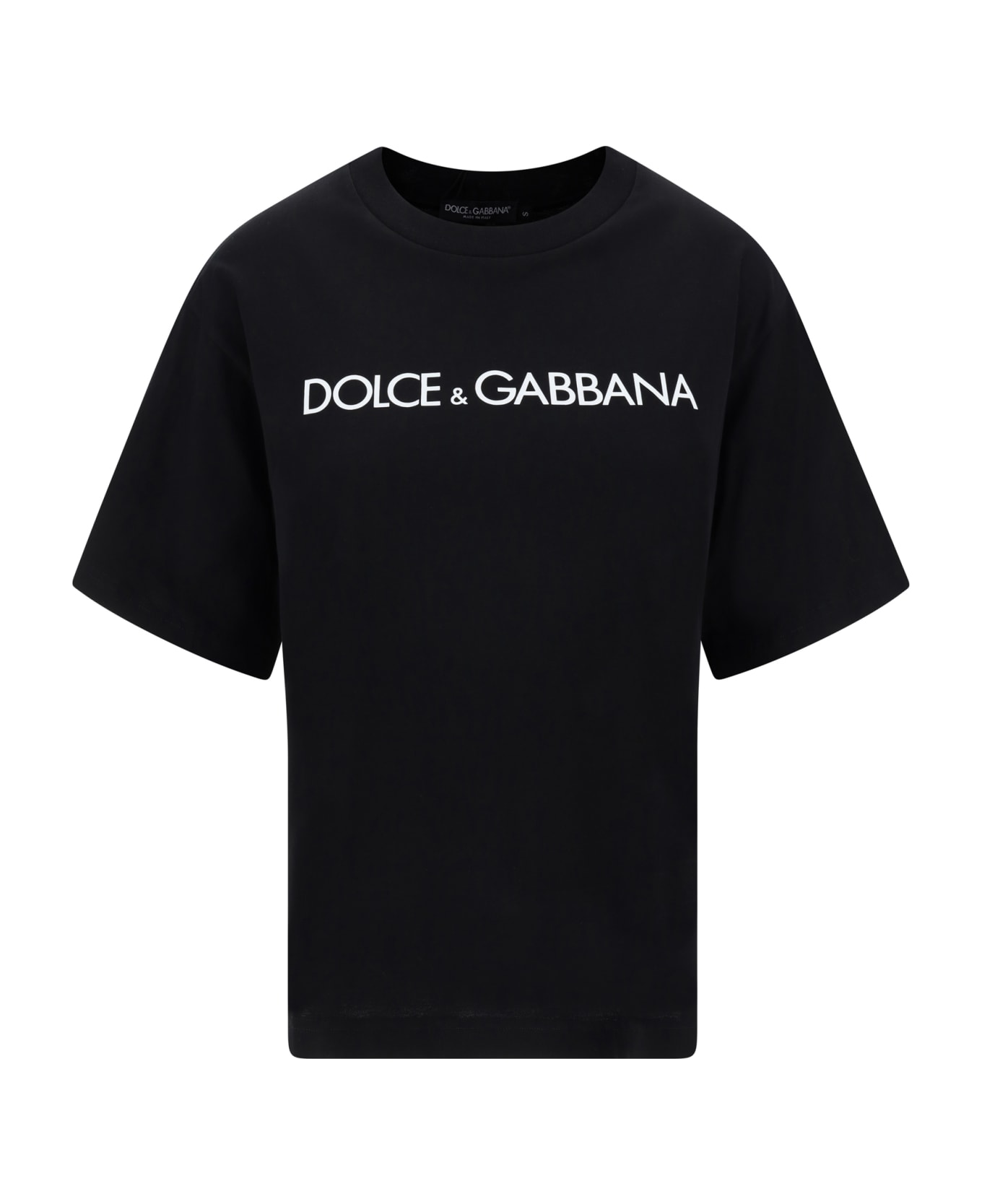 Dolce & Gabbana Logo Lettering T-shirt - Nero Tシャツ
