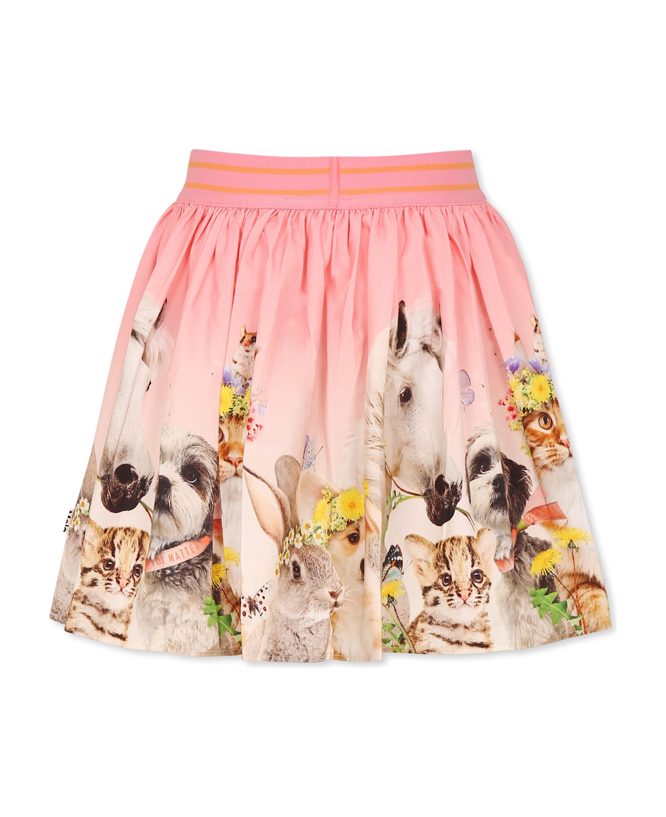 Molo Pink Pleated Skirt - Pink