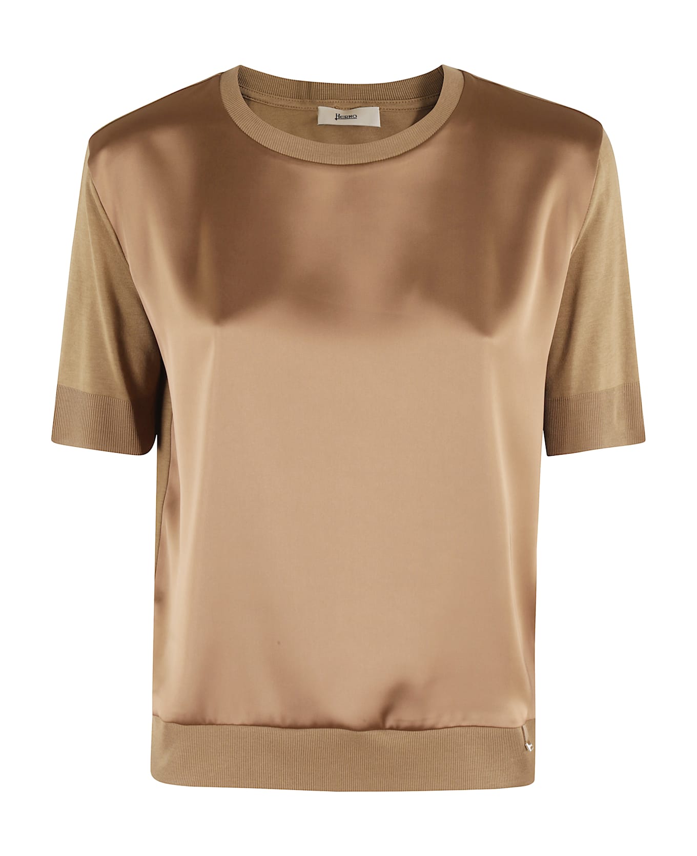 Herno Tshirt - Cammello