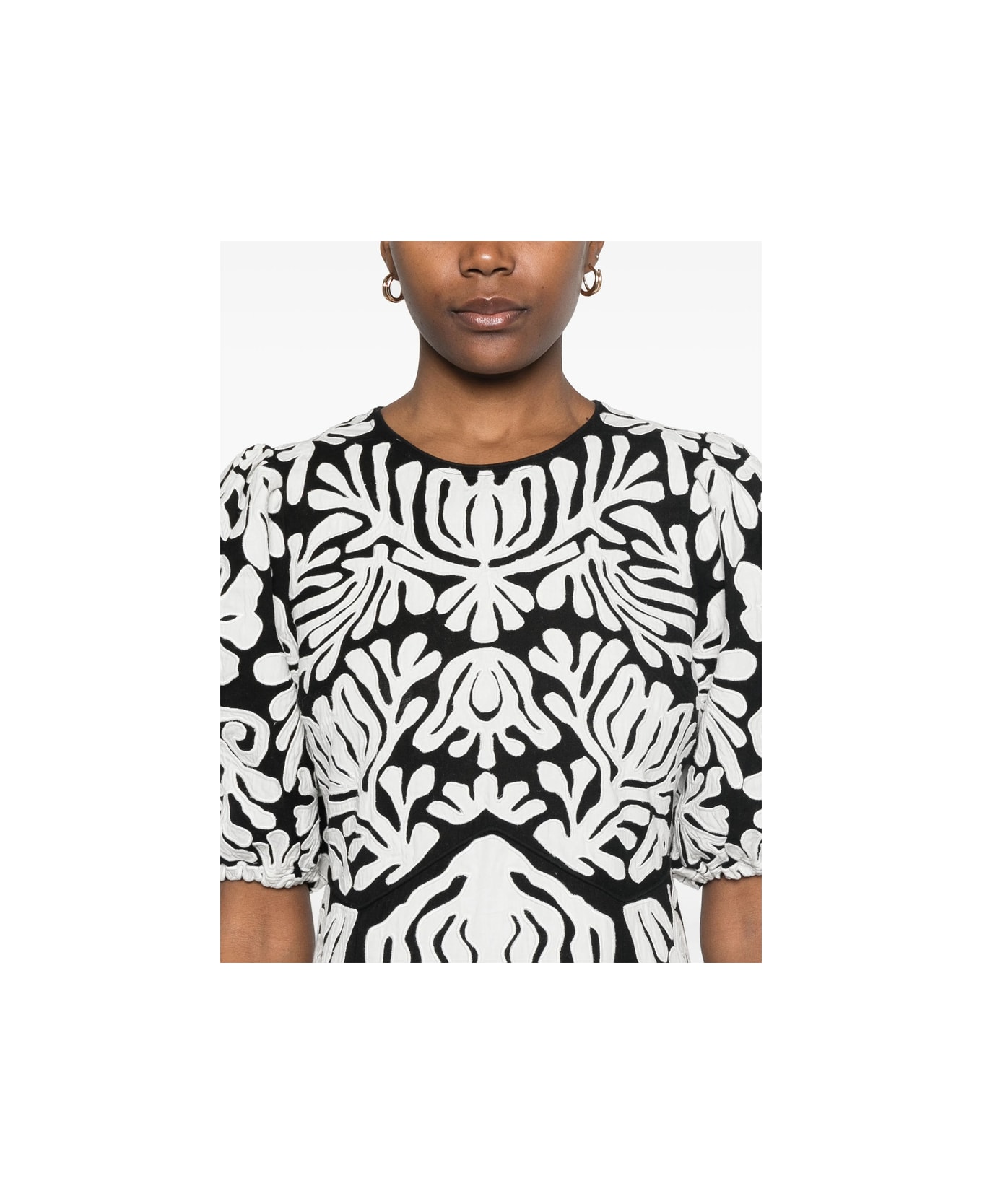 Sea New York Dress - BLACK/WHITE