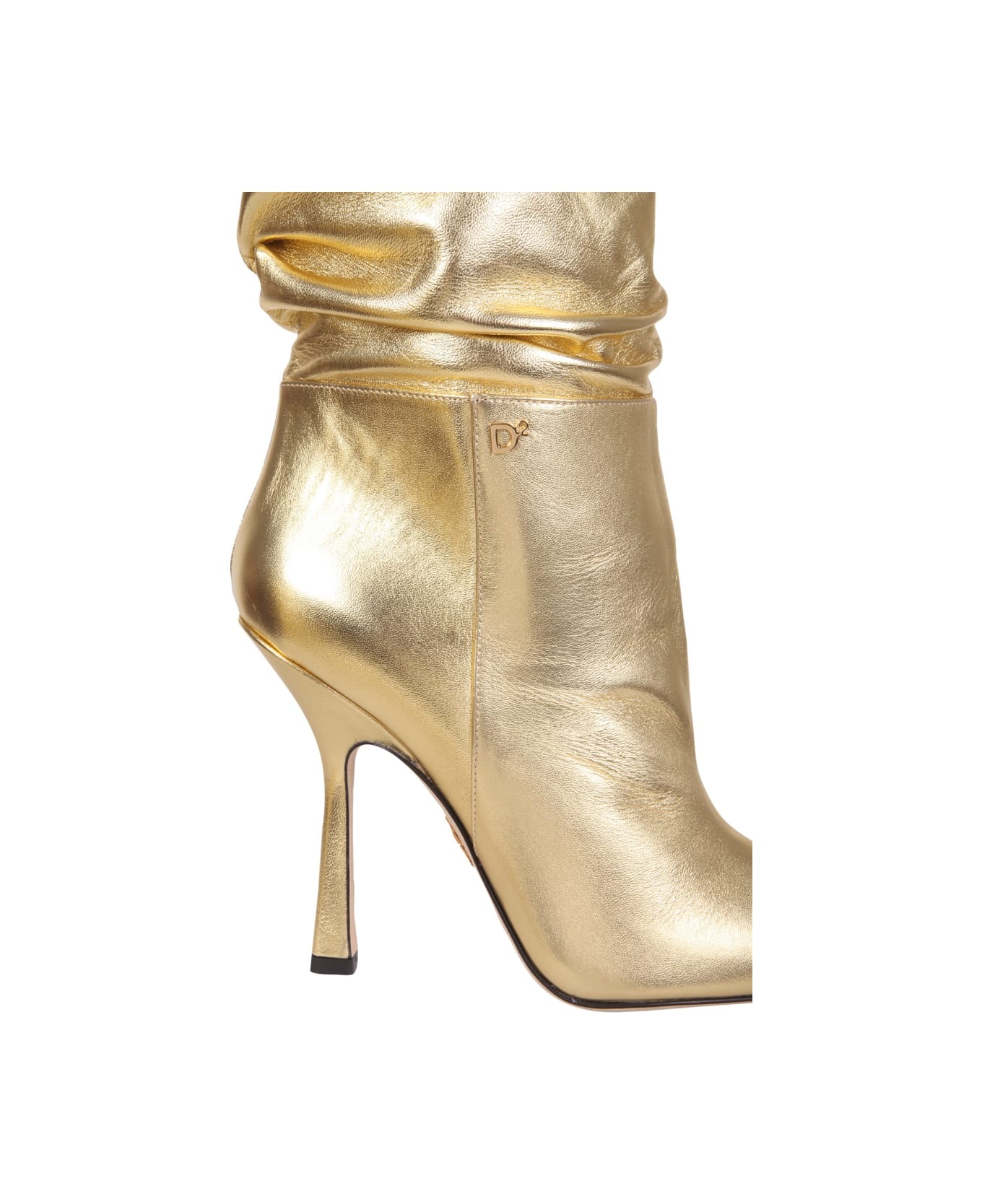 Dsquared2 Boots With Heel - GOLD