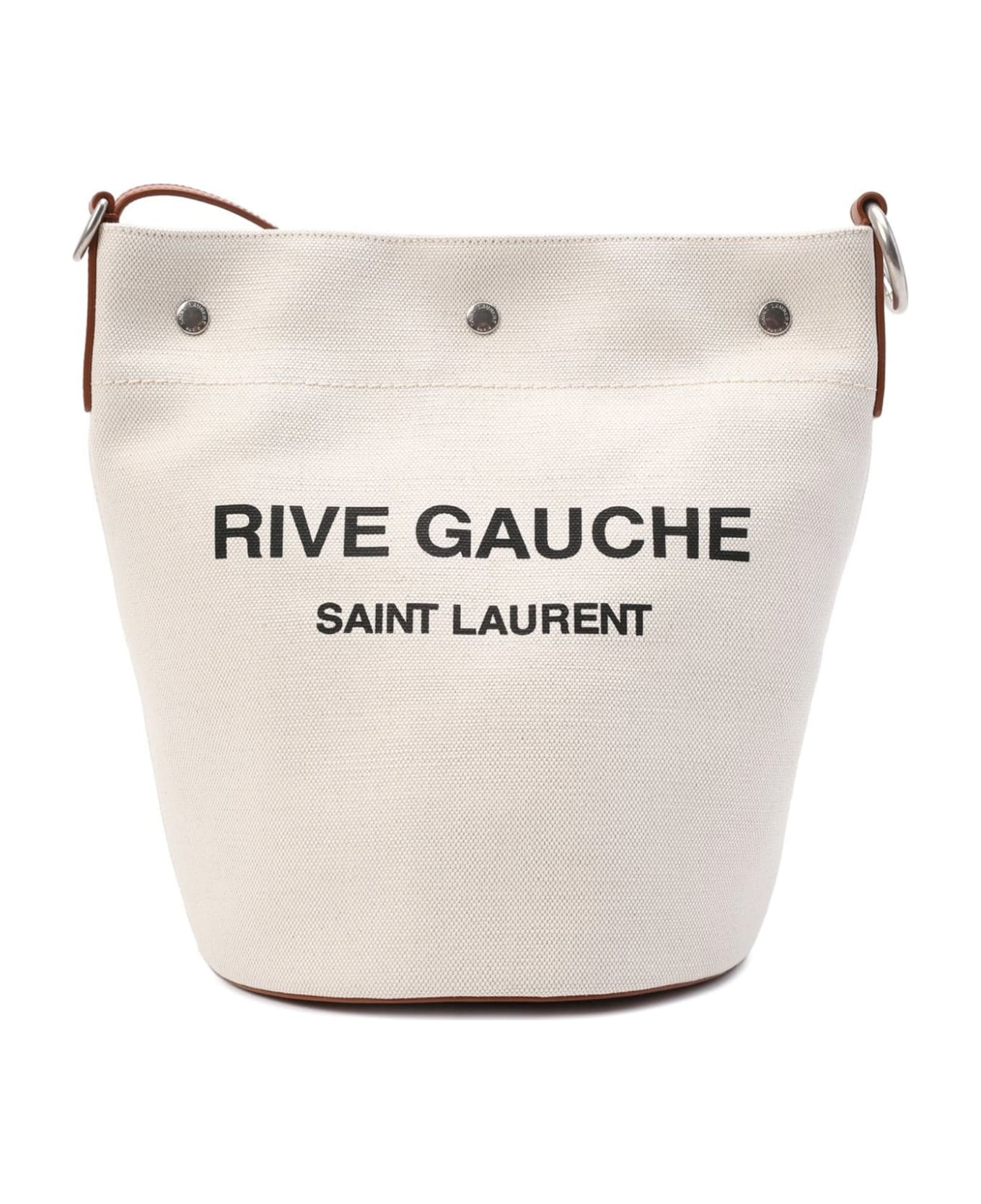 Saint Laurent Rive Gauche Bag - Beige