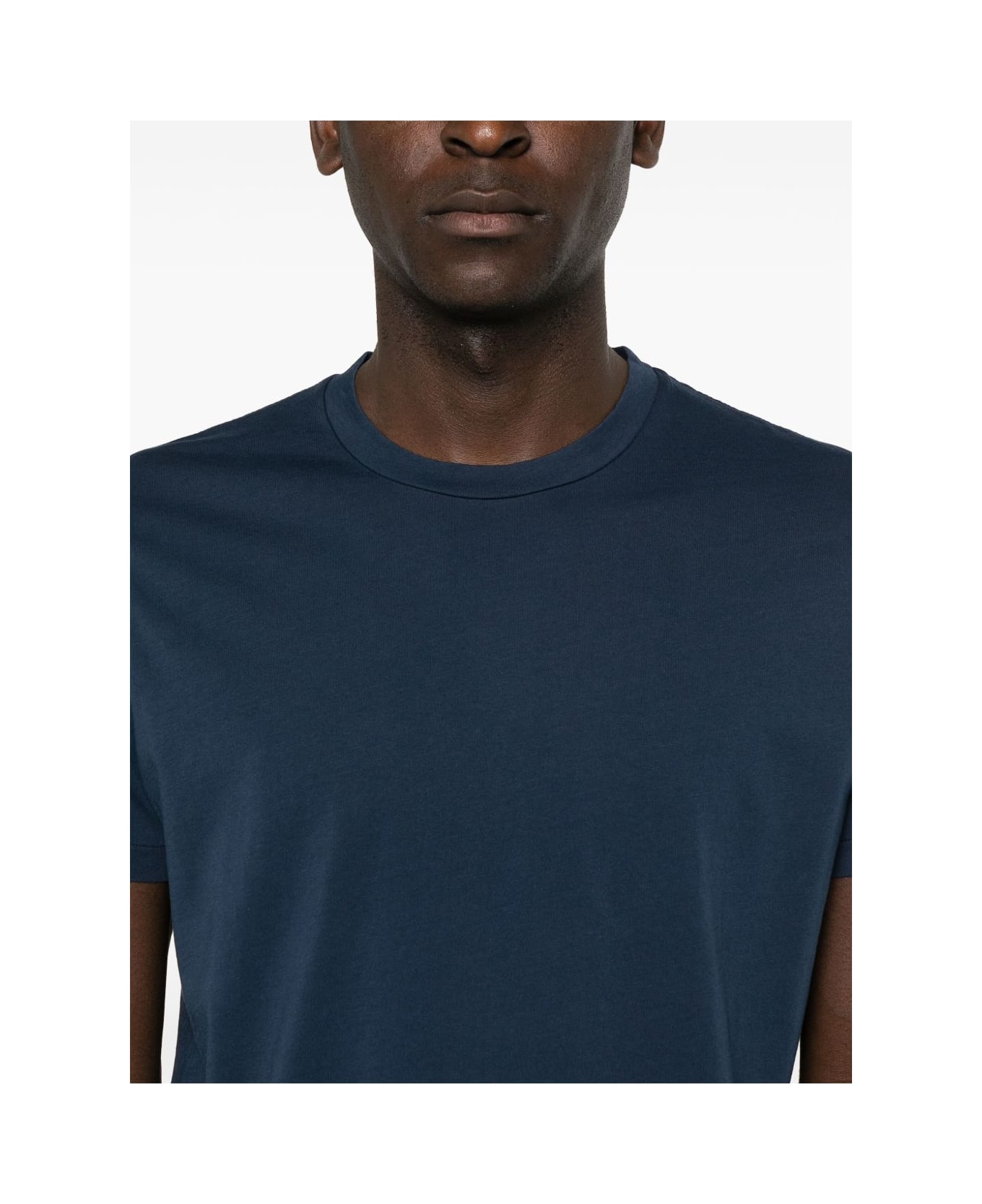 Finamore Cotton T-shirt - Blue