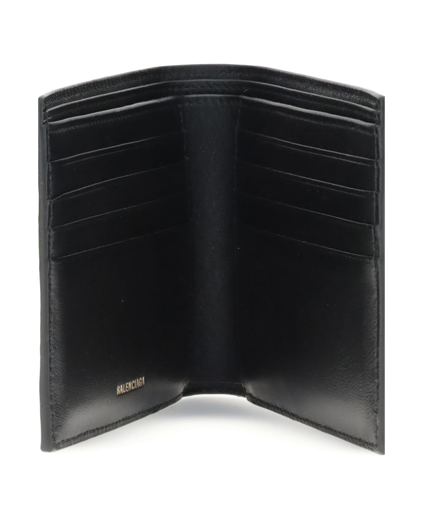 Balenciaga Logo Plaque Wallet