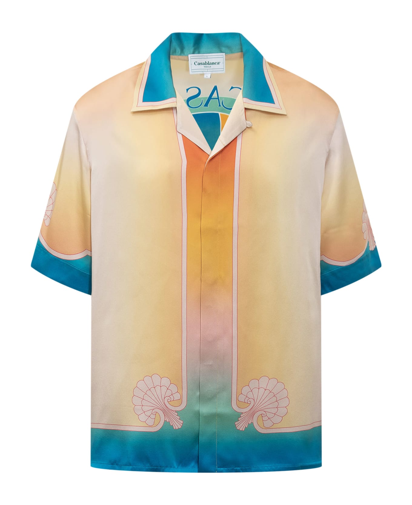 Casablanca Cuban Collar Shirt - Non definito