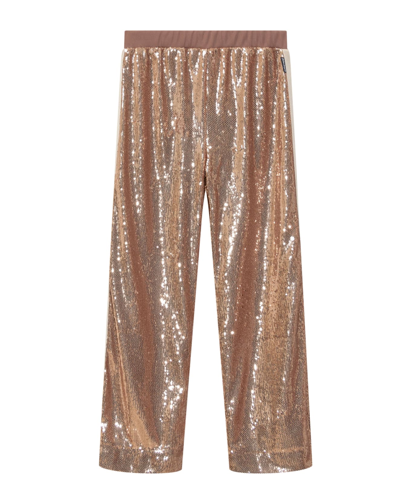 Palm Angels Pants With Sequins - BRONZE PIN