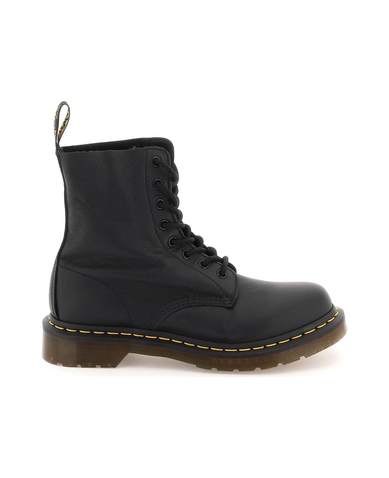 Dr. Martens 1460 Pascal Combat Boots - Black Virginia