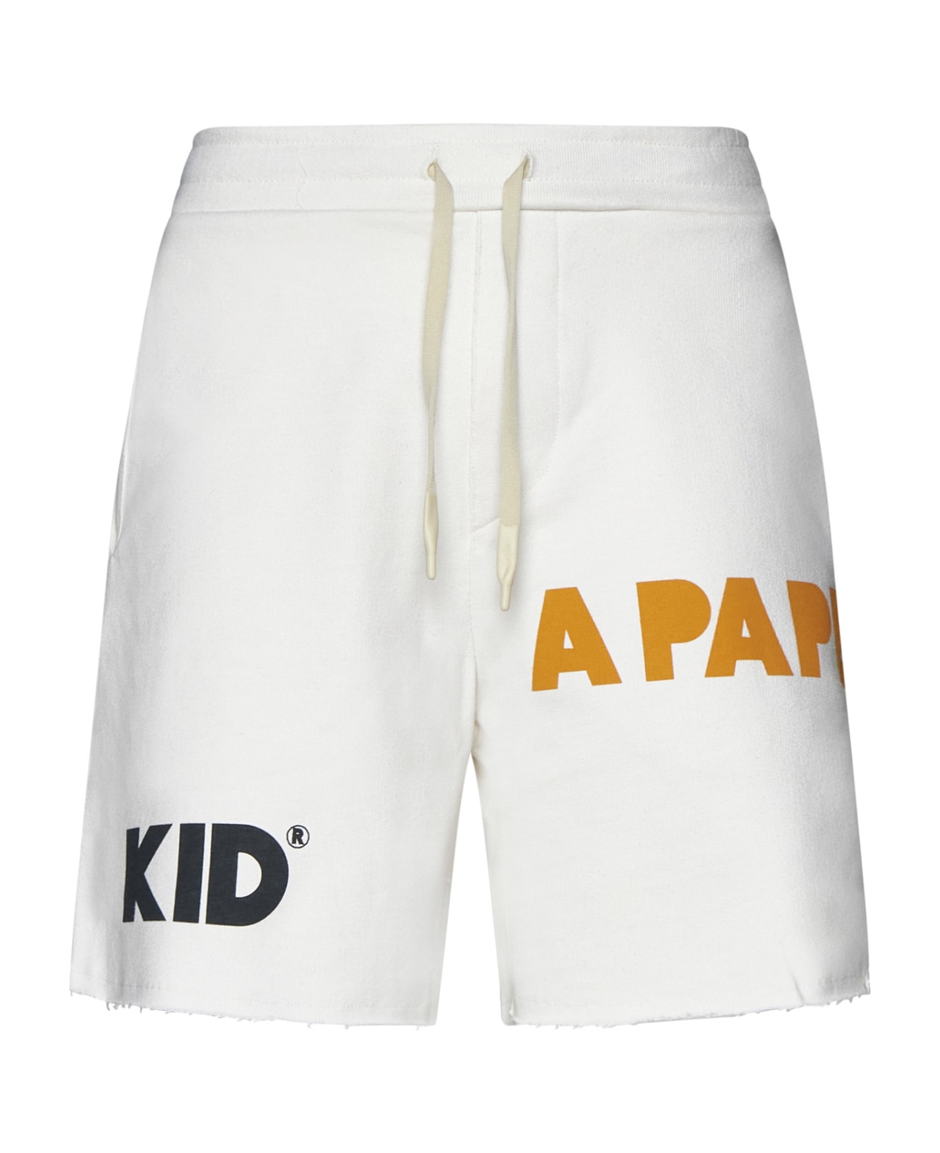 A Paper Kid Shorts - White