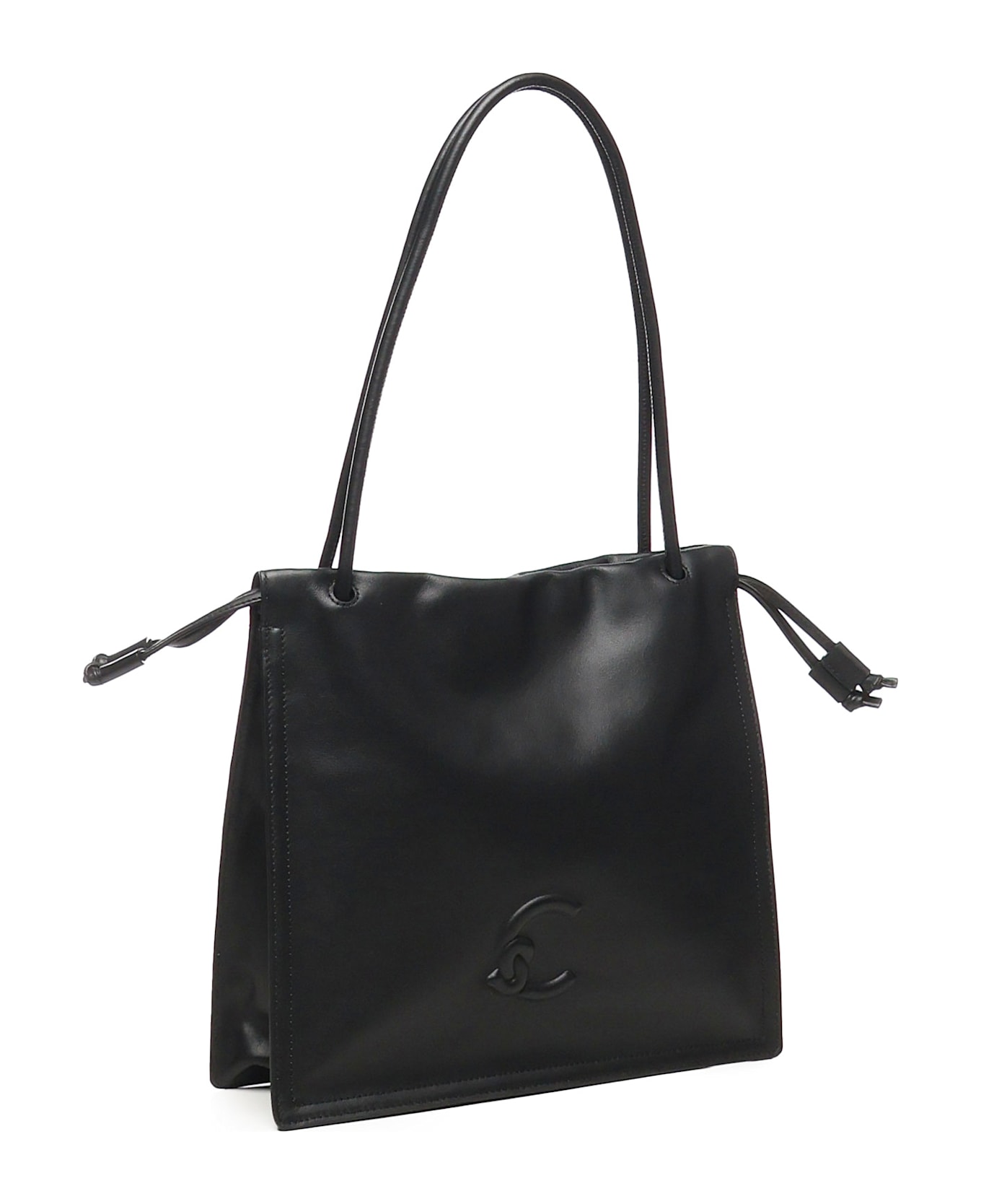 Coccinelle Drawstring Bag - Black