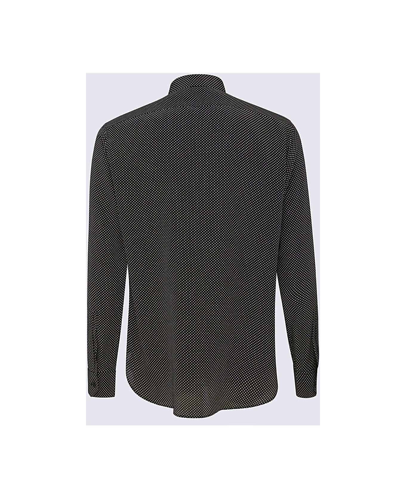 Saint Laurent Black Silk Shirt - Black