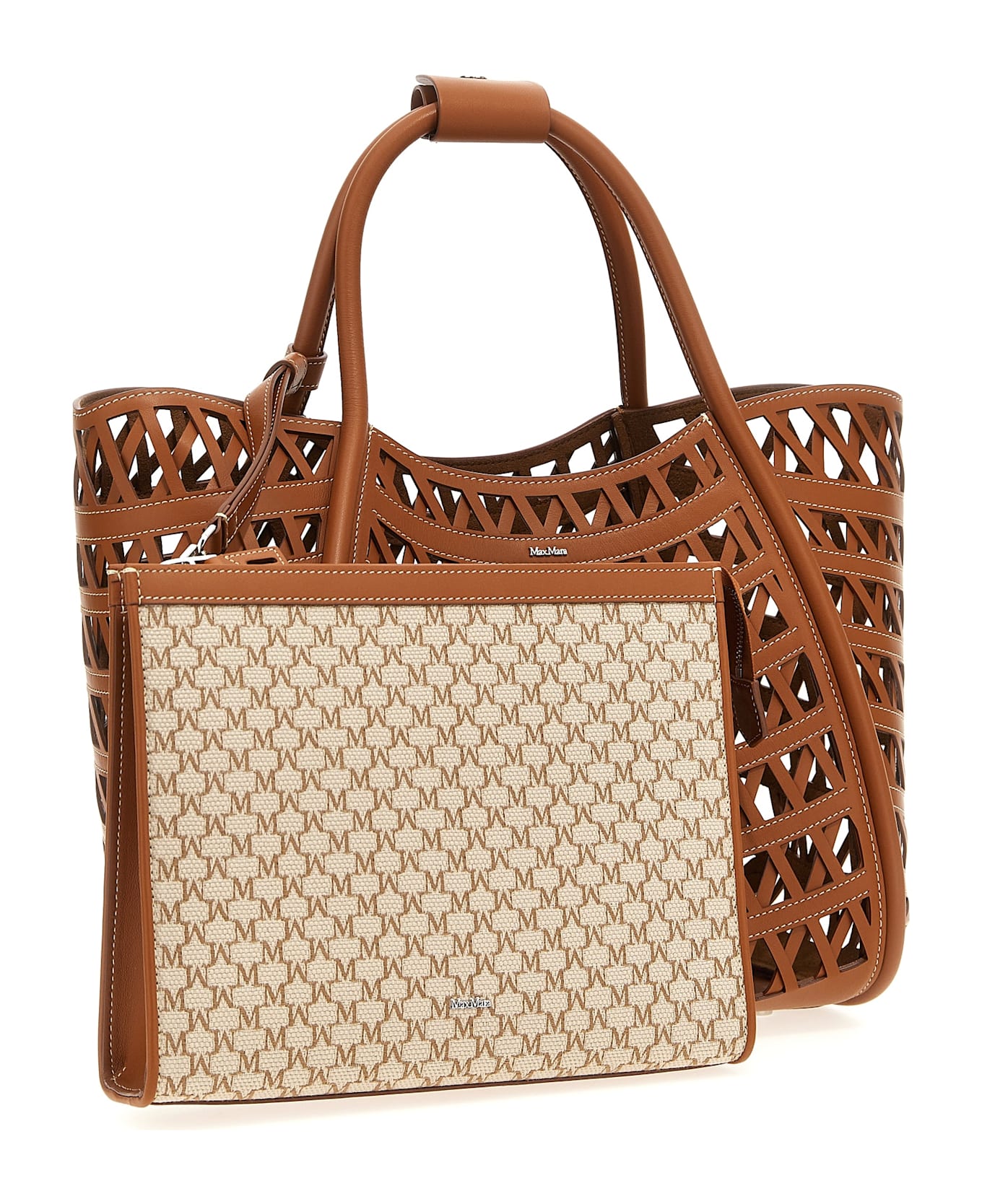Max Mara 
marine
 Small Handbag - Brown