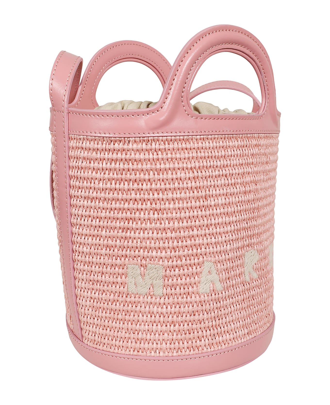 Marni Tropicalia Mini Bucket - Light Pink Light Pink トートバッグ