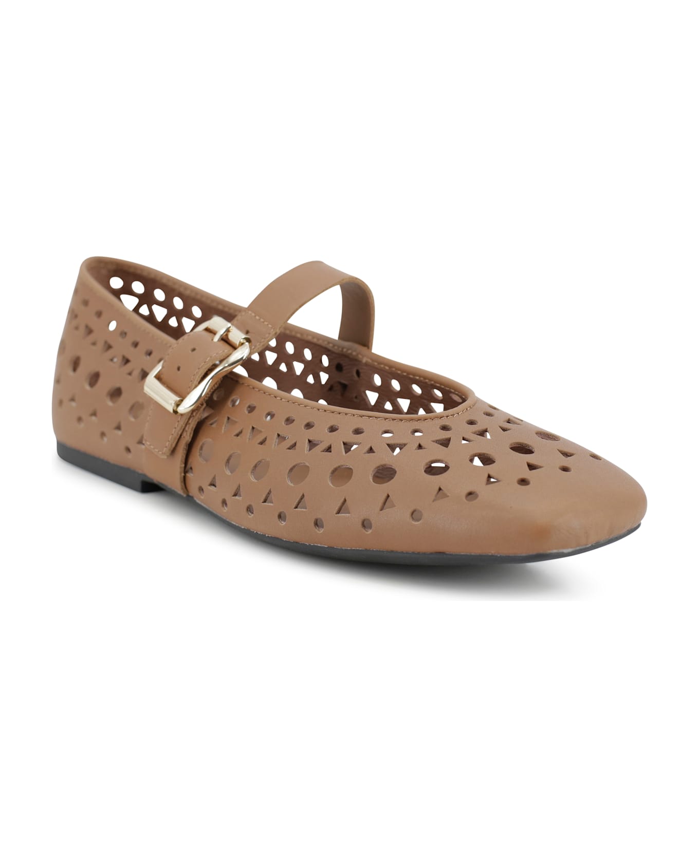 Ash Brook Ballerinas - Brown