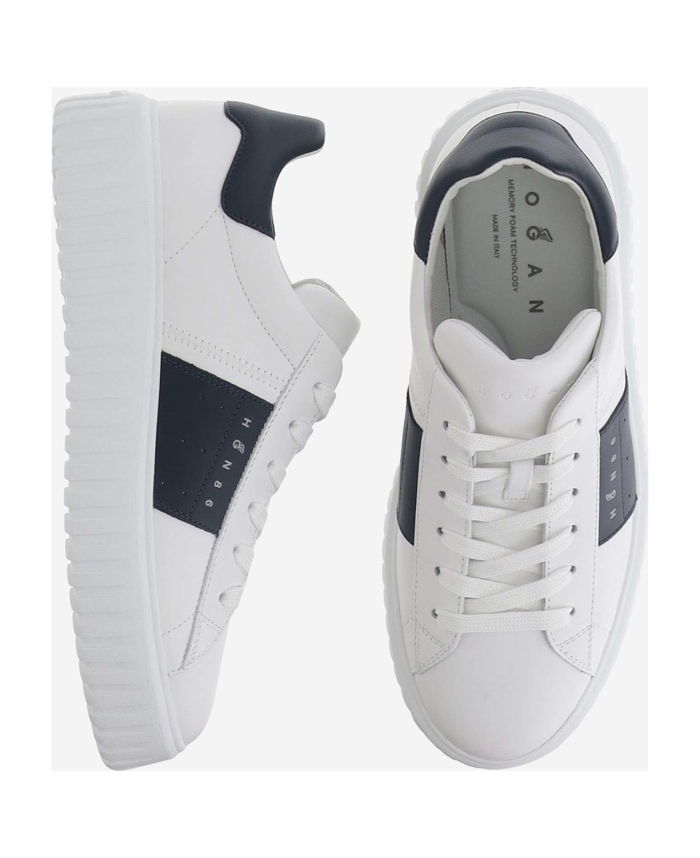 Hogan H-stripes Sneakers - Blutuareg
