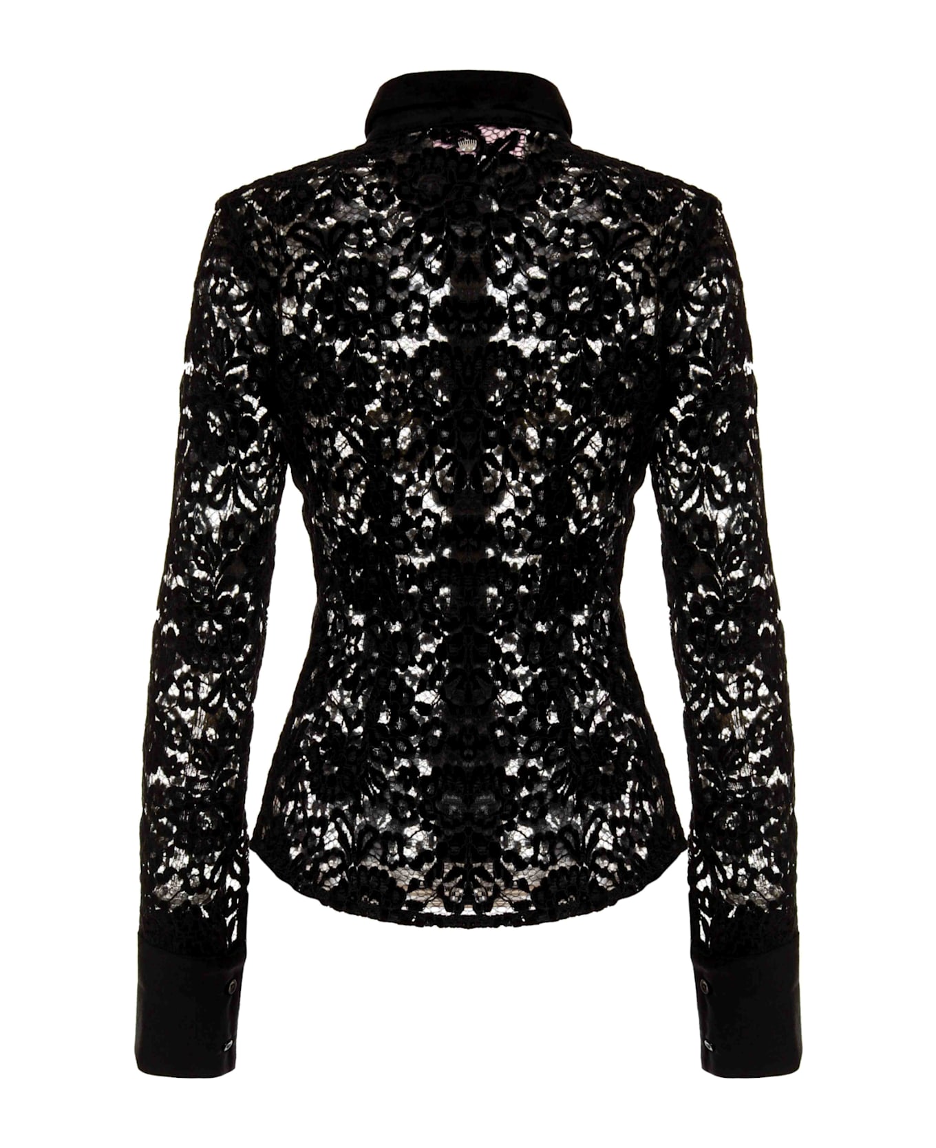 Chiara Ferragni Long Sleeves Shirt - Black