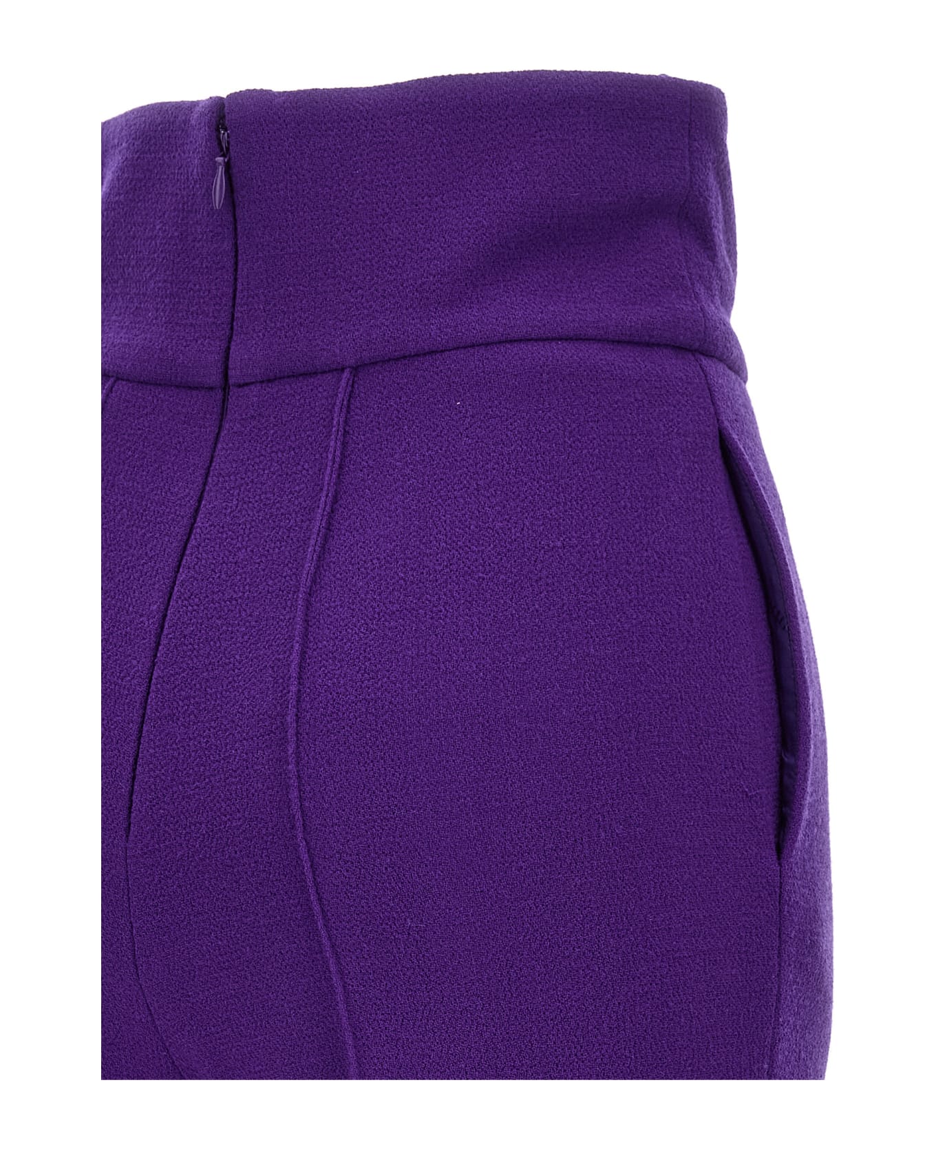 Alexandre Vauthier Tailored Trousers - Purple ボトムス