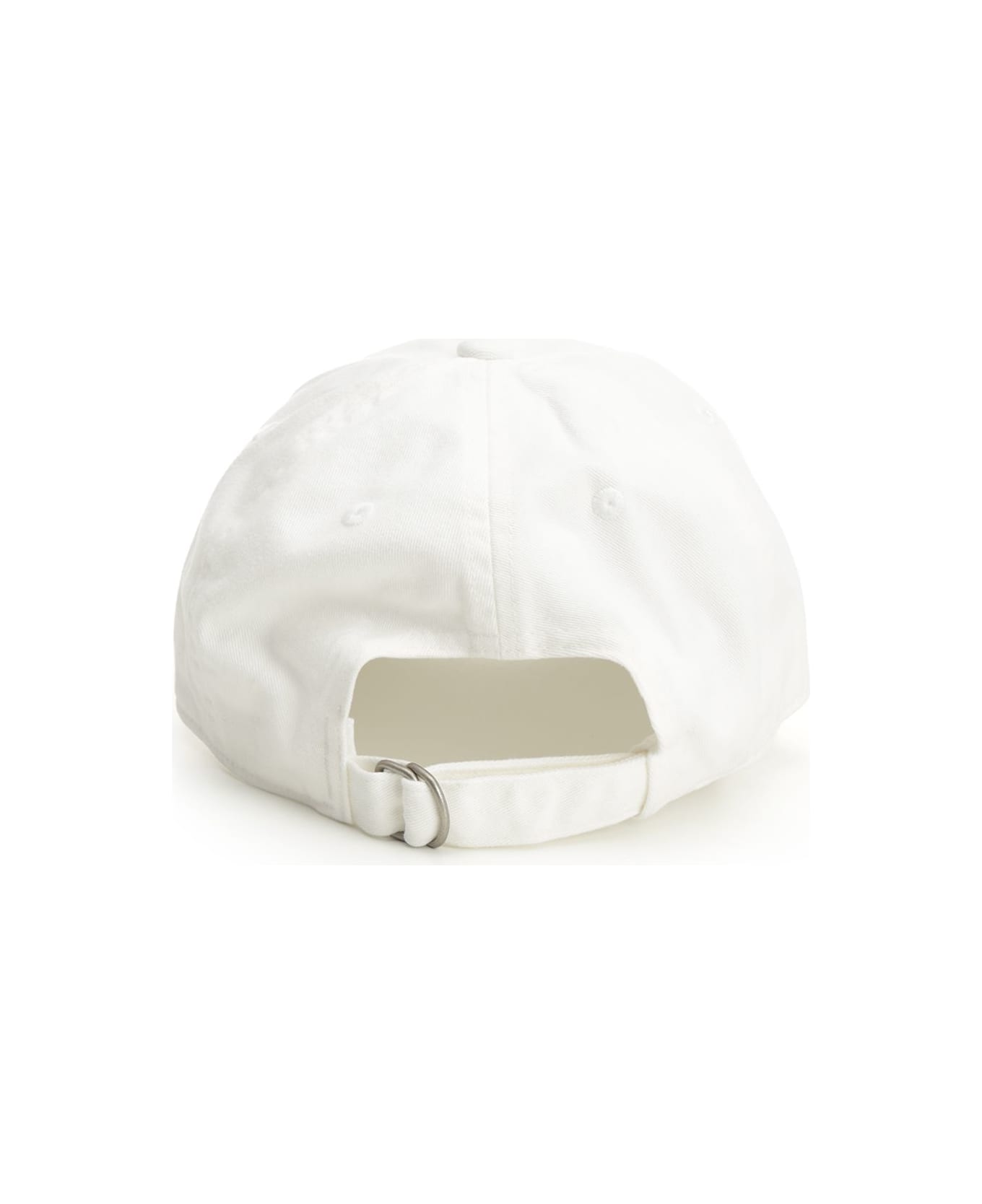 Acne Studios Cotton Hat - White