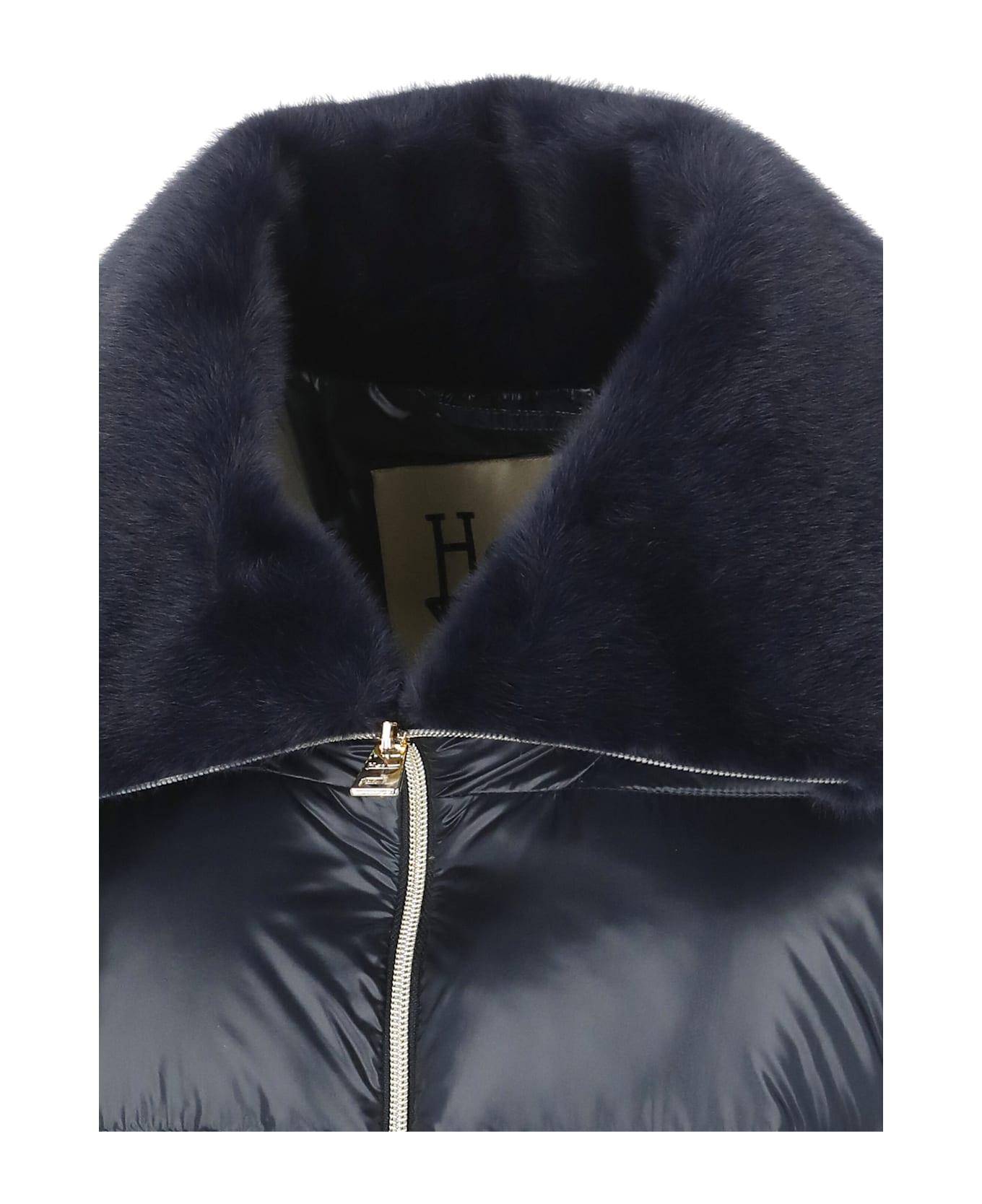 Herno Quilted Down Jacket - Blue