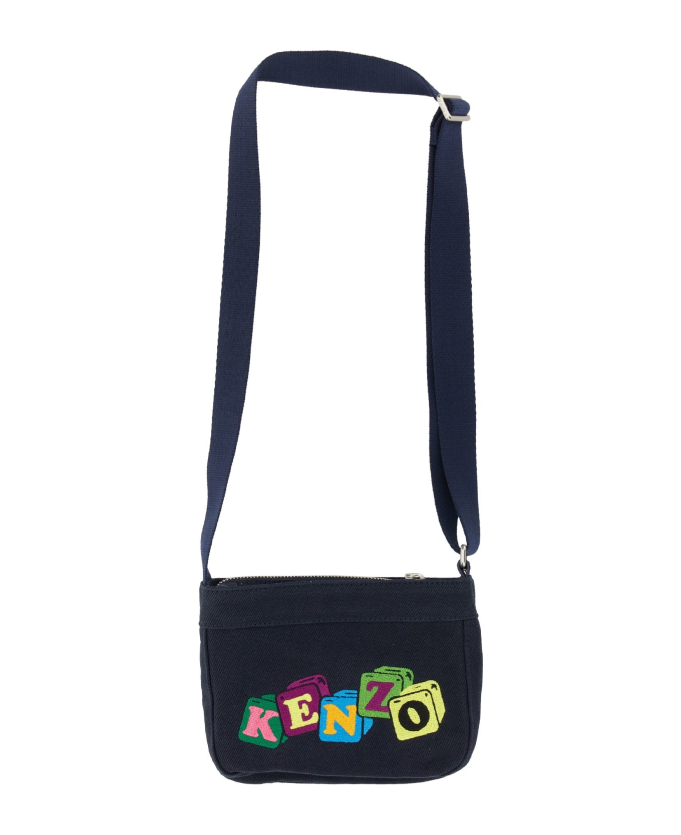 Kenzo Boke Bag With Print - BLU