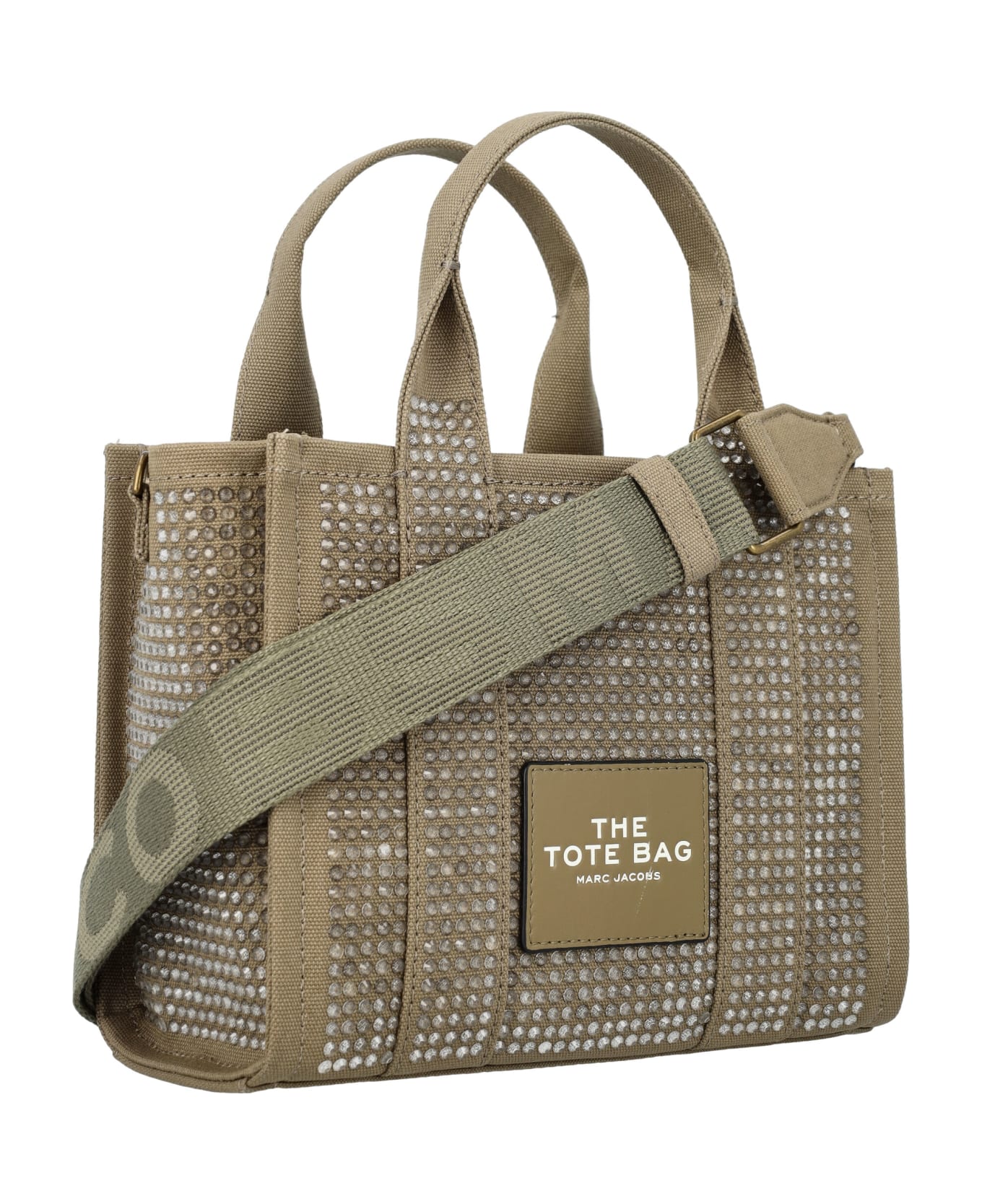 Marc Jacobs Crystal Tote Bag - SLATE GREEN CRYSTAL