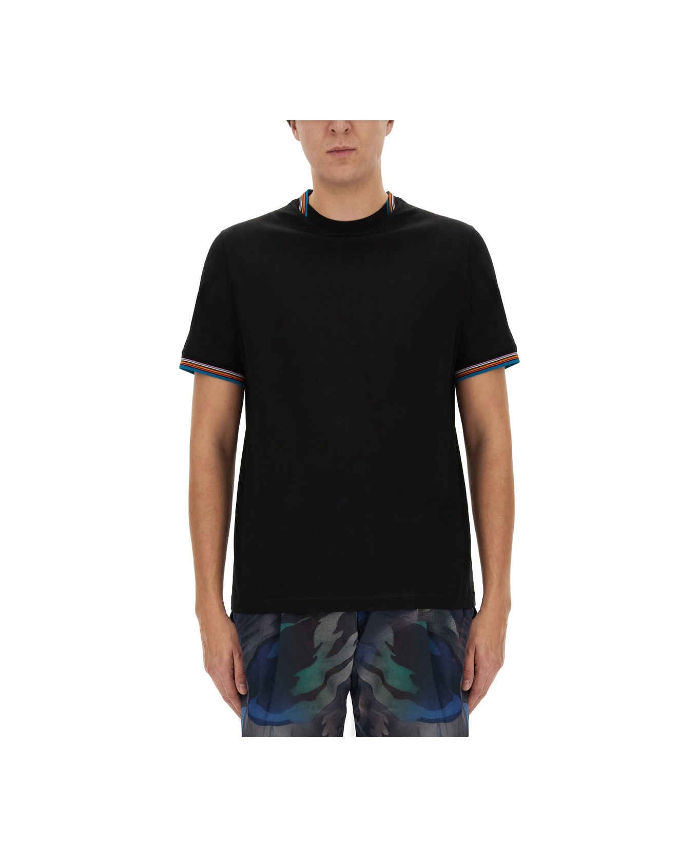 Paul Smith Cotton T-shirt - BLACK シャツ