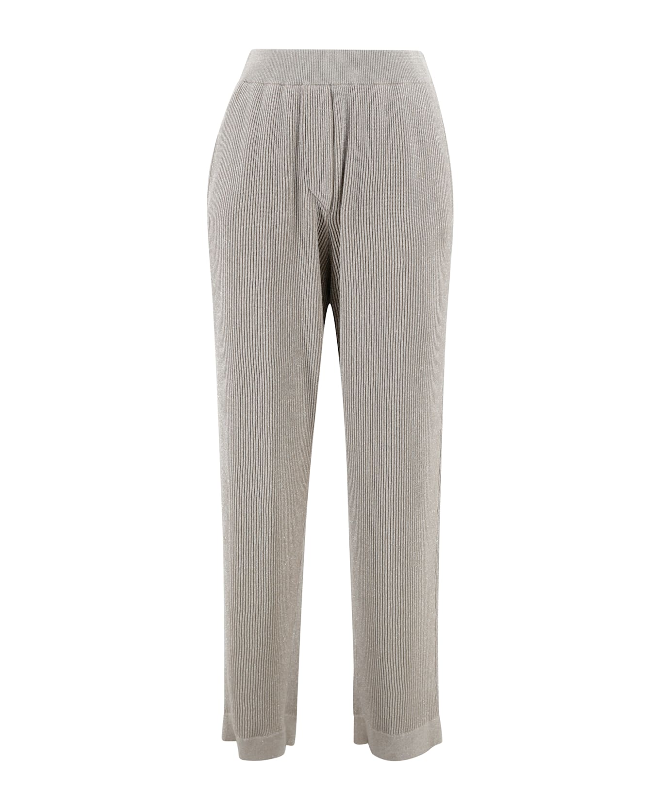 Brunello Cucinelli Vanisè Trousers - Silver