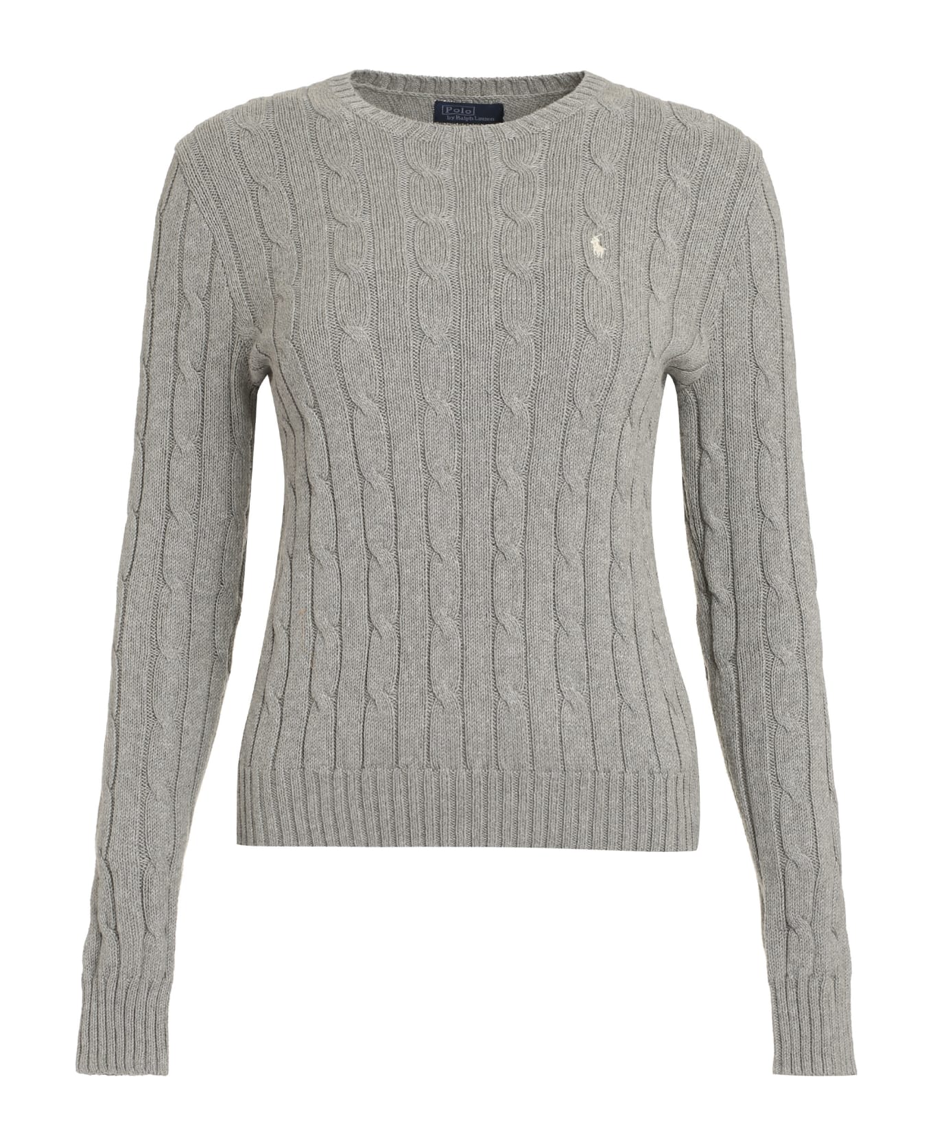 Polo Ralph Lauren Cable Knit Sweater - grey
