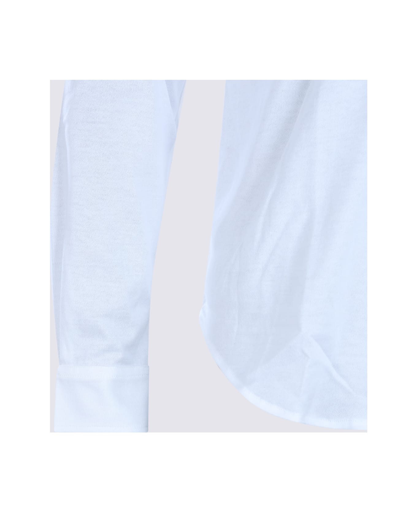 Eleventy White Cotton Shirt - White