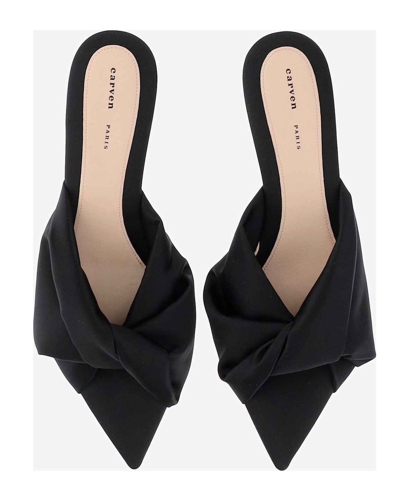 サンダル・ミュール Carven Satin Heeled Sandals Carven Satin Heeled Sandals | italist