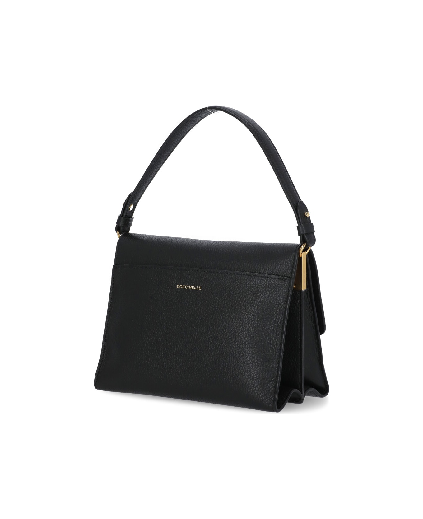 Coccinelle Binxie Medium Shoulder Bag - Black