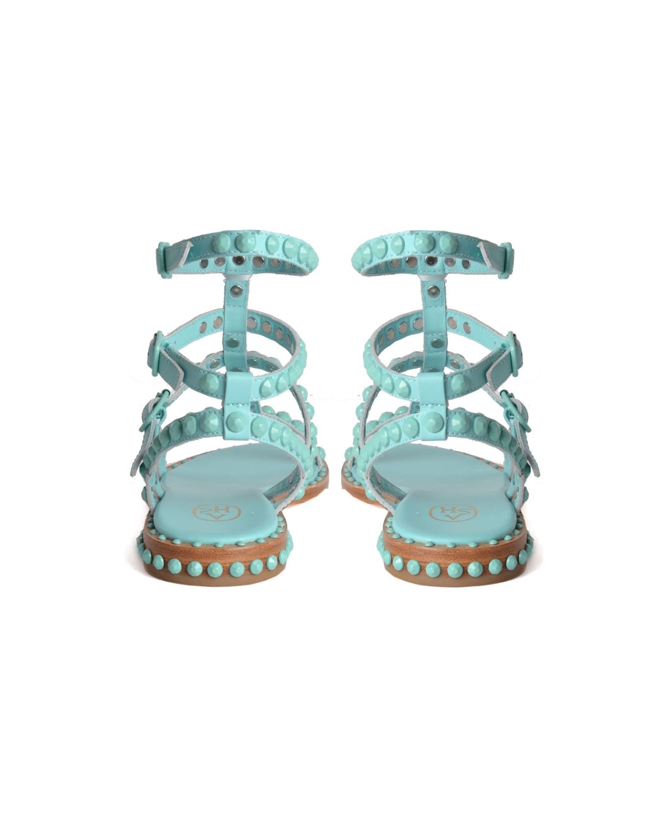Ash New Crystal Rose Playbis Sandals - Pink
