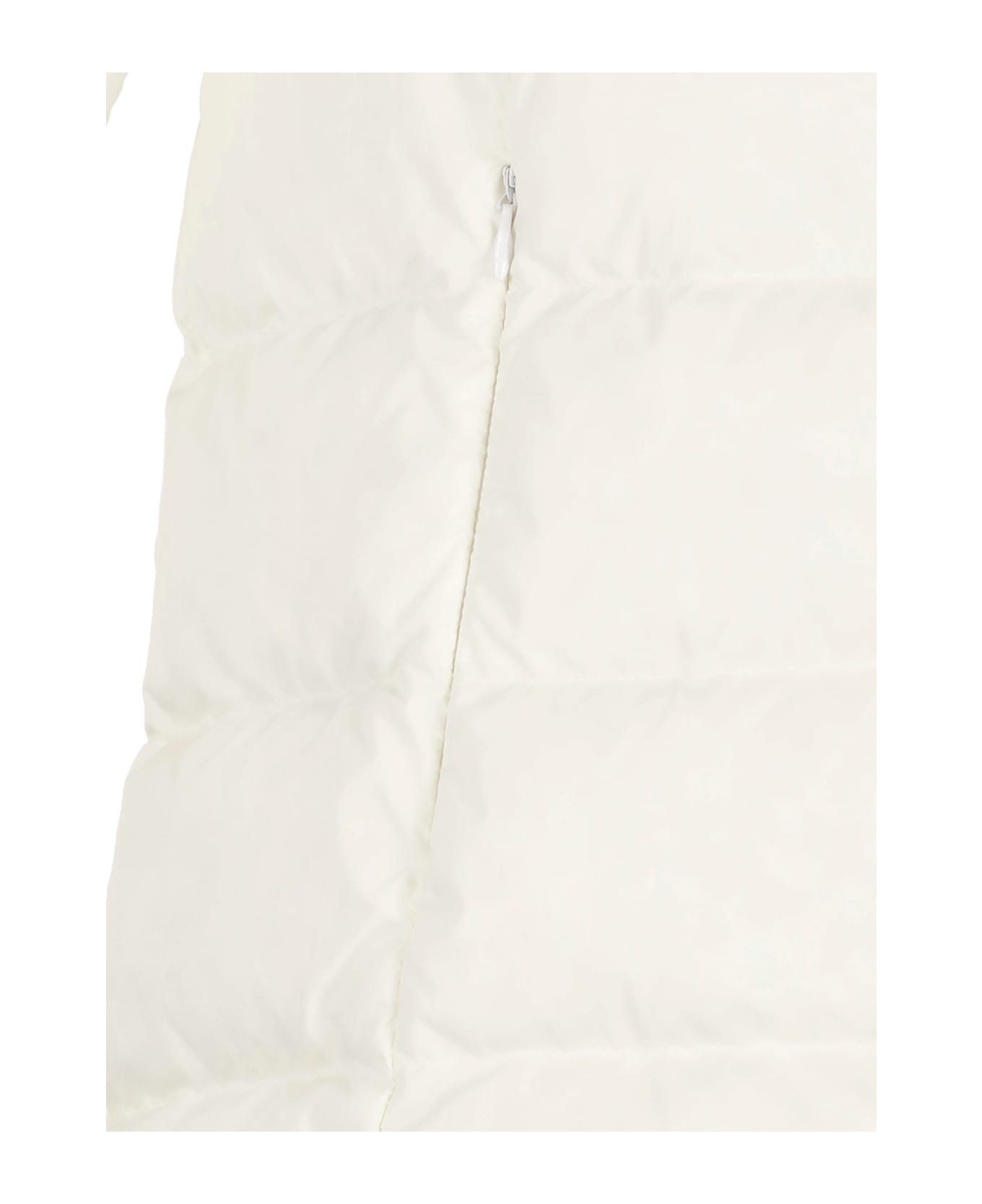 Herno Zip-up Hooded Down Jacket - BIANCO