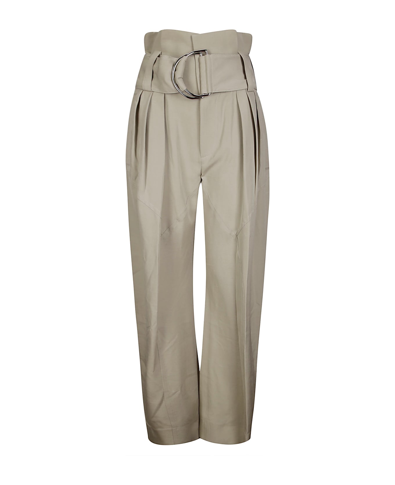 J.W. Anderson Gathered D Ring Trousers - Stone
