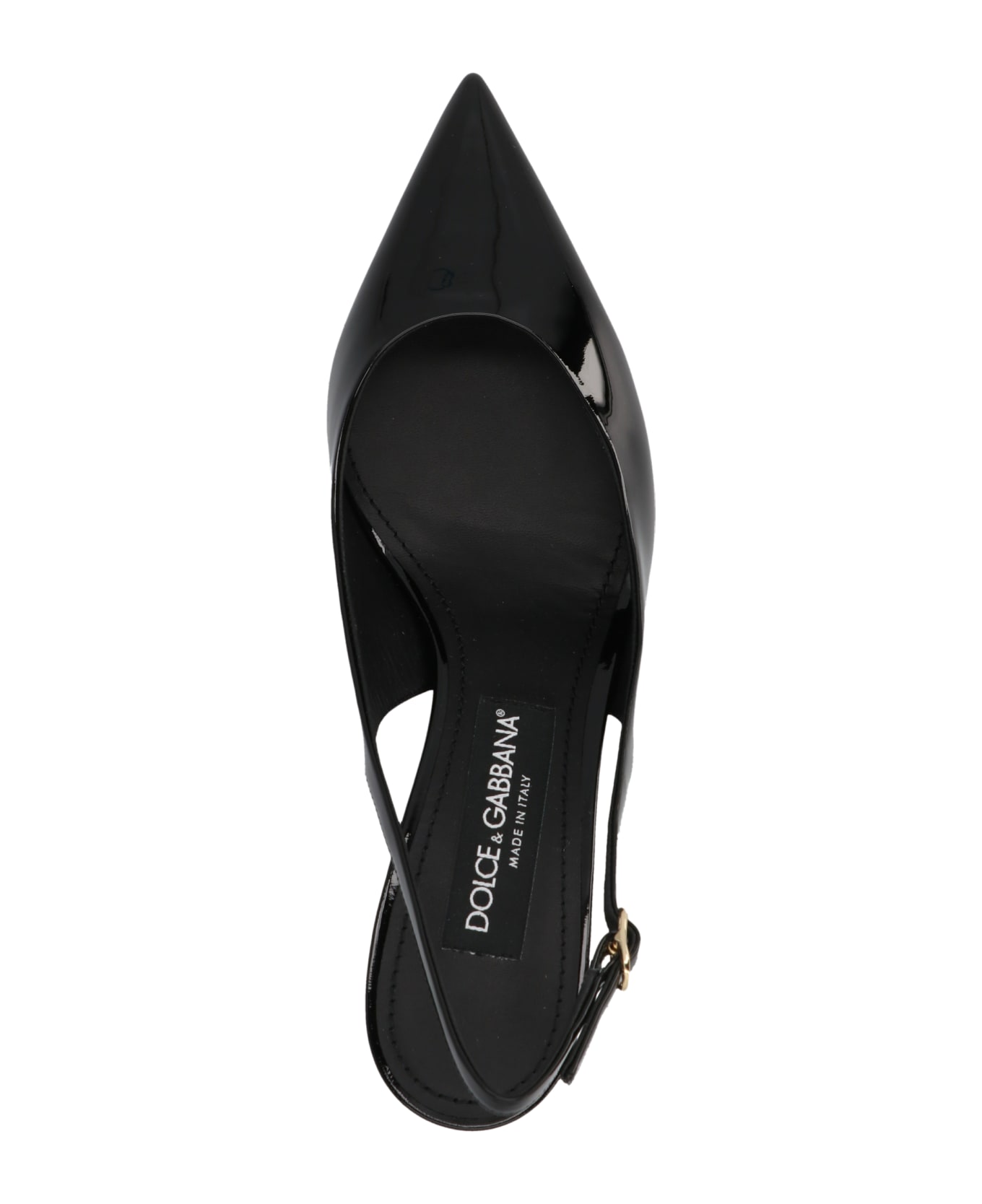 Dolce & Gabbana Slingback Shoes - Black ハイヒール